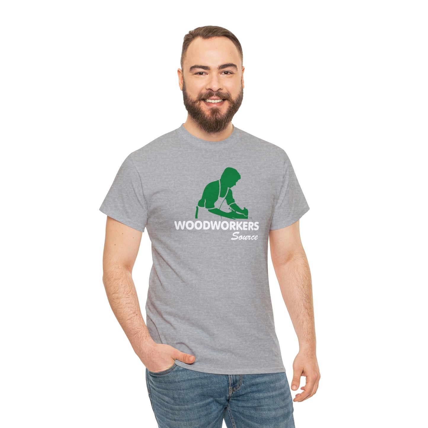 Woodworkers Source Heavy Cotton Tee - Front Logo