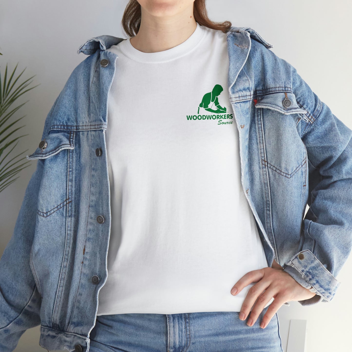 Woodworkers Source Heavy Cotton Tee - Left Chest Logo
