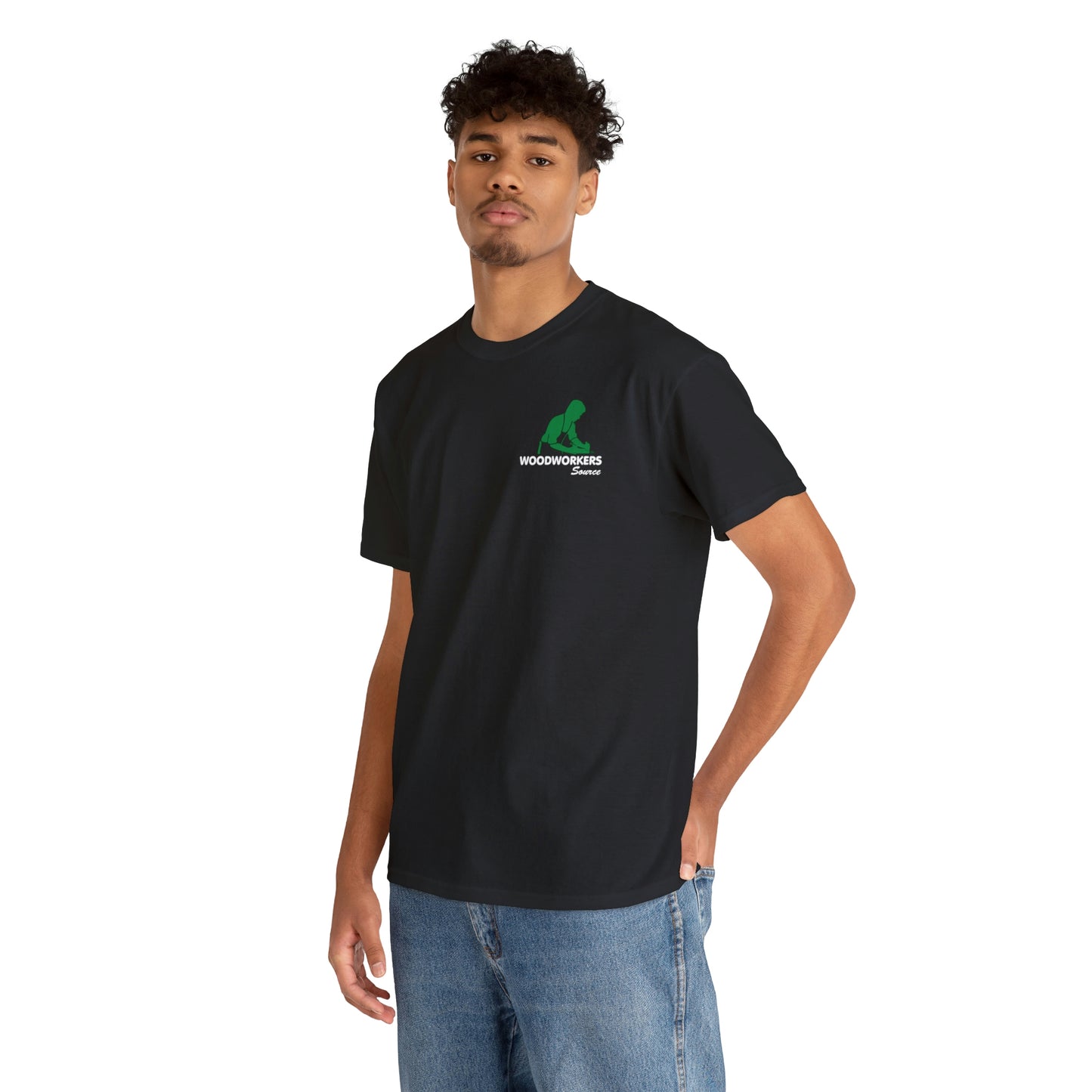 Woodworkers Source Heavy Cotton Tee - Left Chest Logo