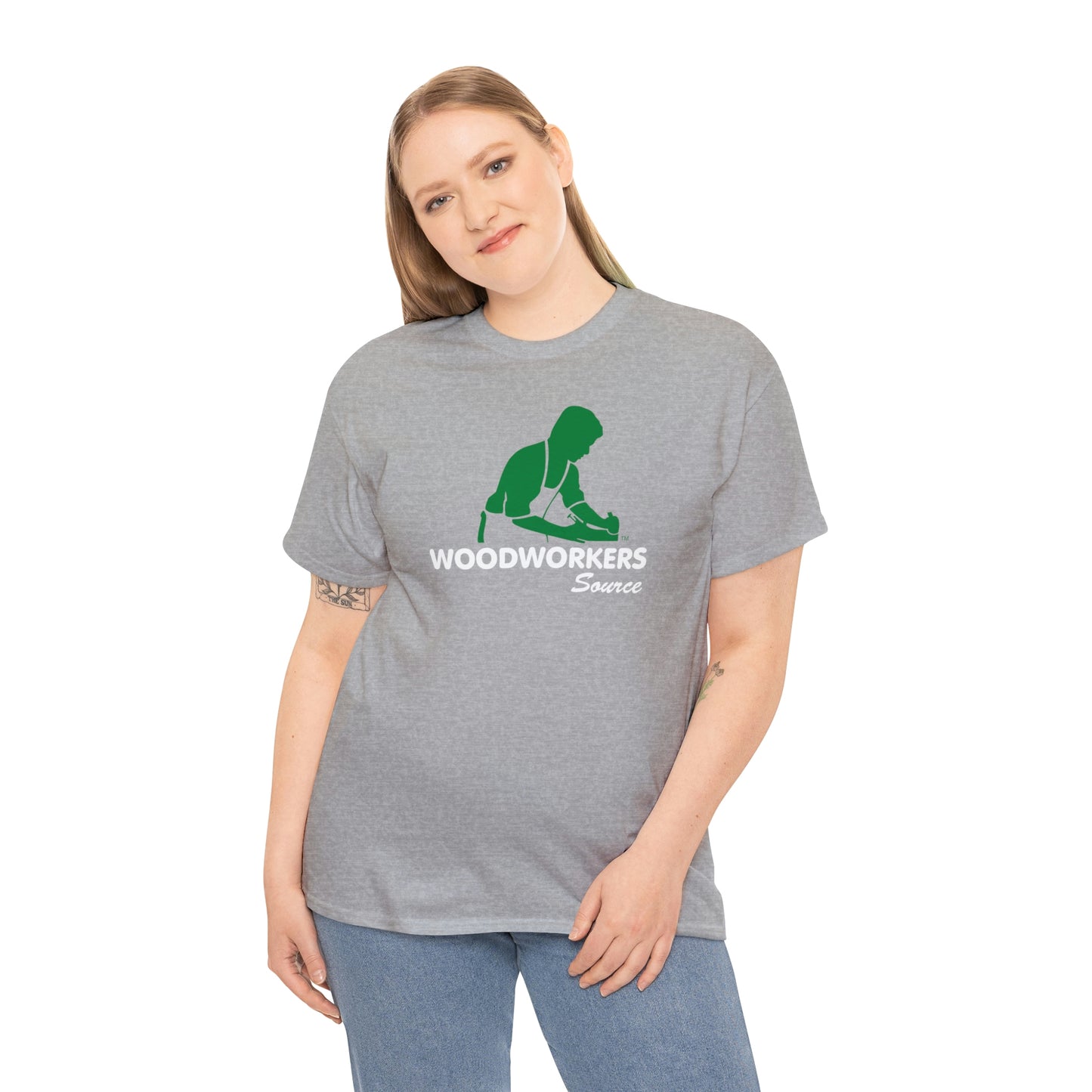 Woodworkers Source Heavy Cotton Tee - Front Logo