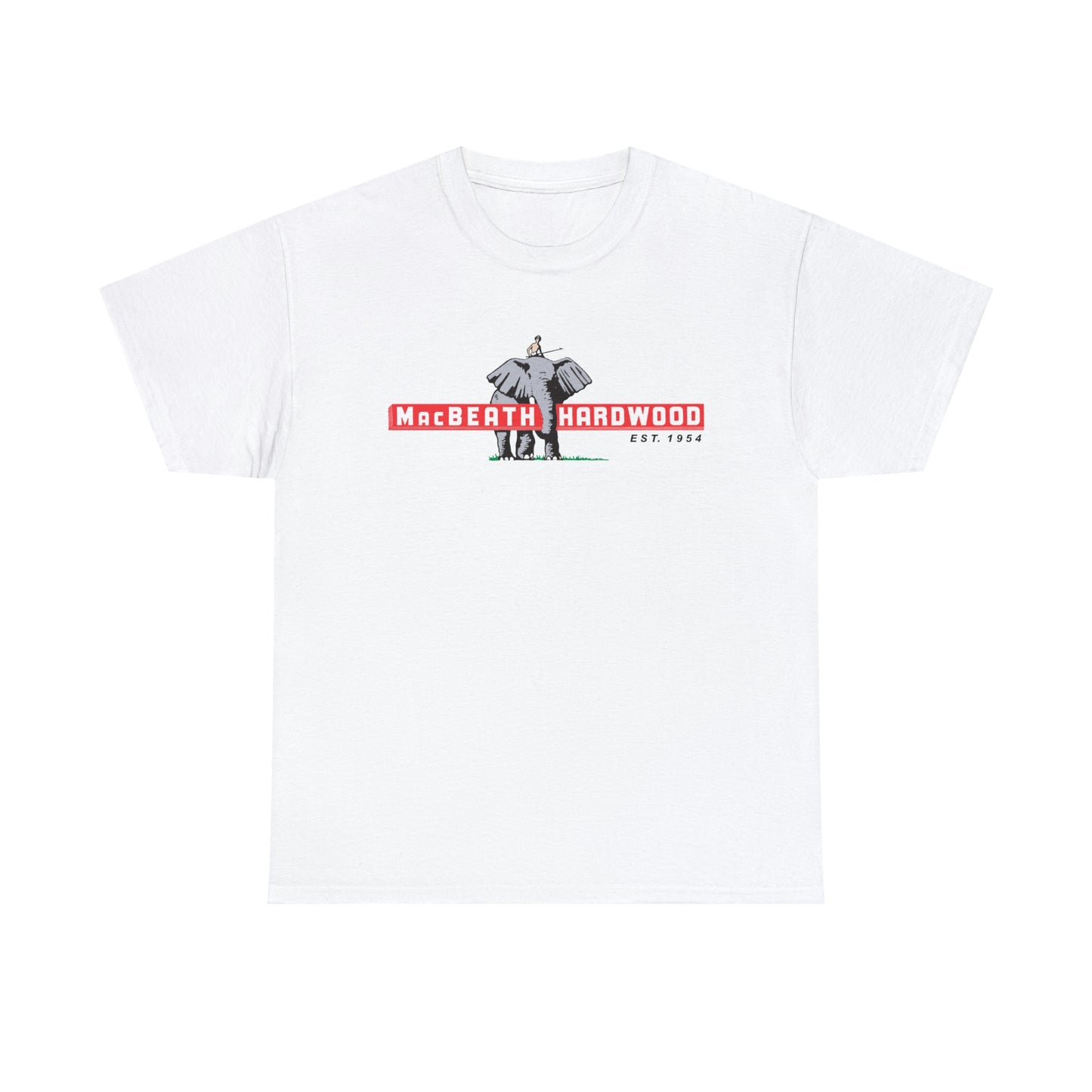 MacBeath Hardwood Heavy Cotton Tee - Front Logo