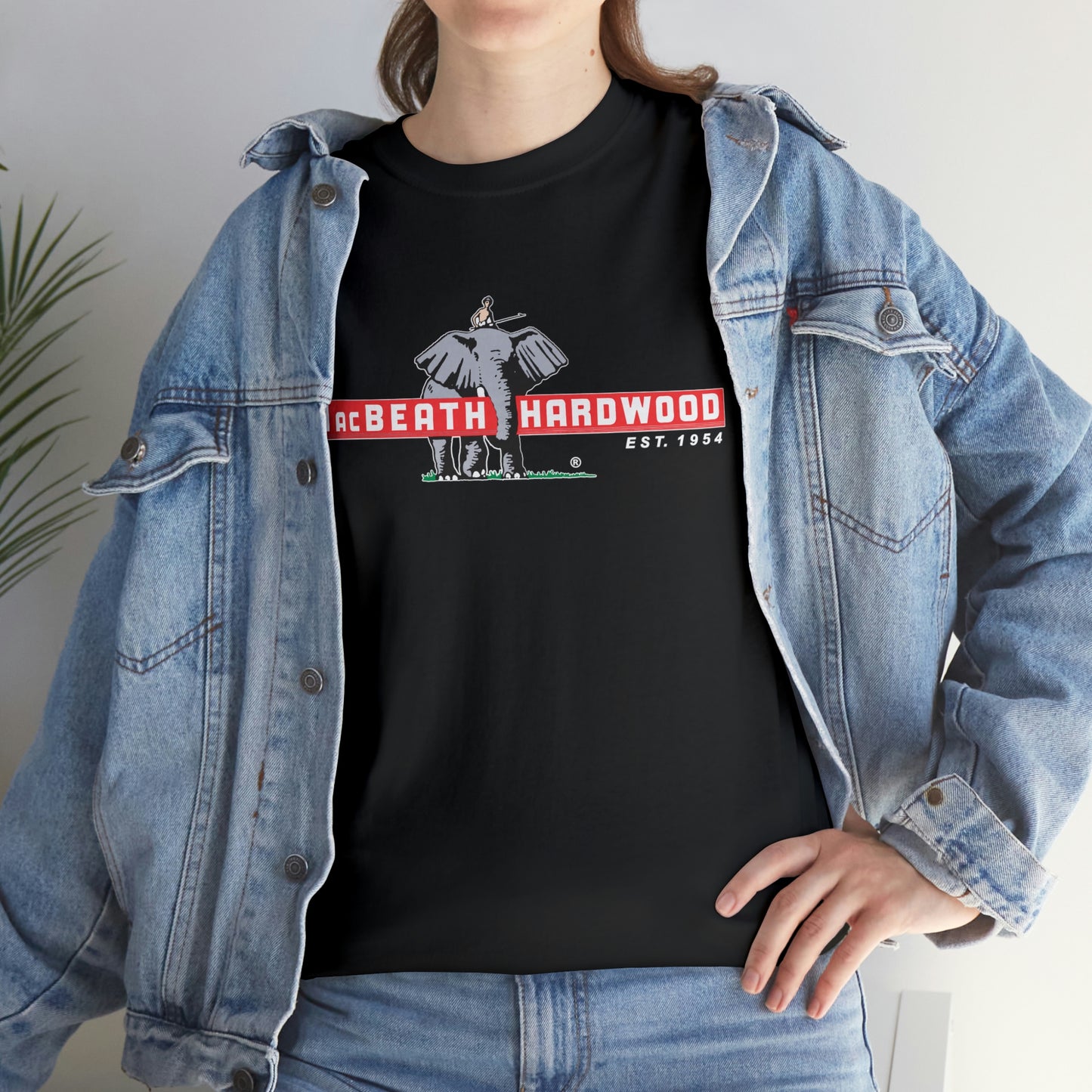 MacBeath Hardwood Heavy Cotton Tee - Front Logo