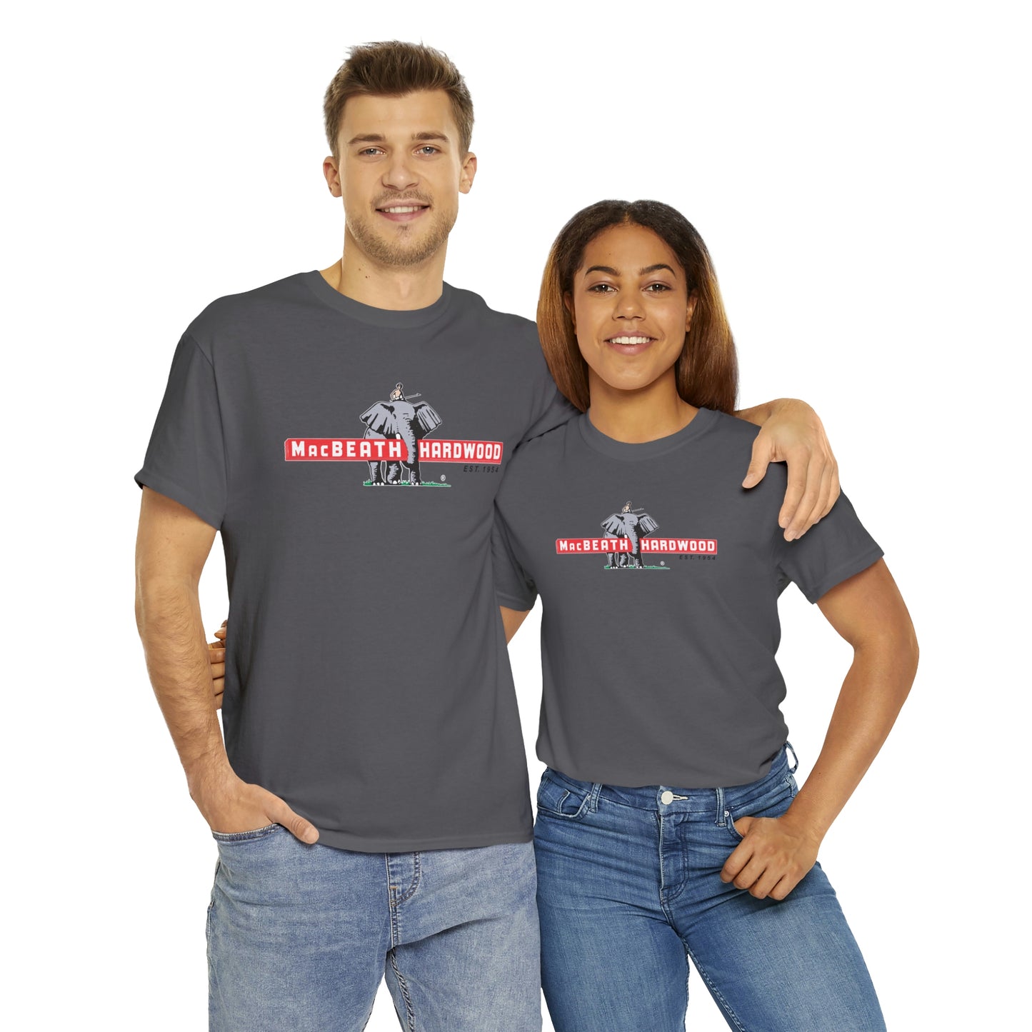 MacBeath Hardwood Heavy Cotton Tee - Front Logo
