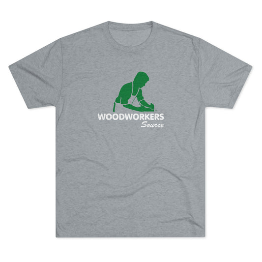 Woodworkers Source Soft Tri-Blend Crew Tee - Front Logo