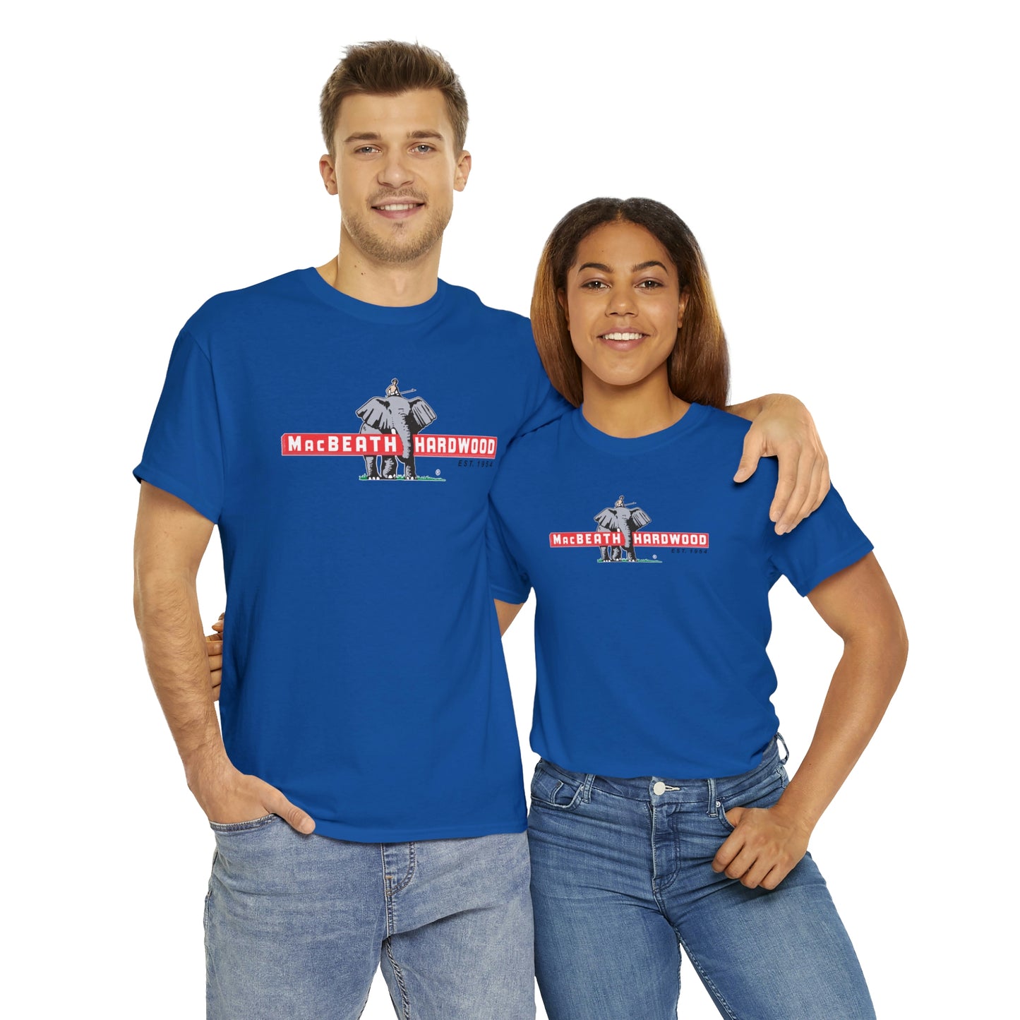 MacBeath Hardwood Heavy Cotton Tee - Front Logo