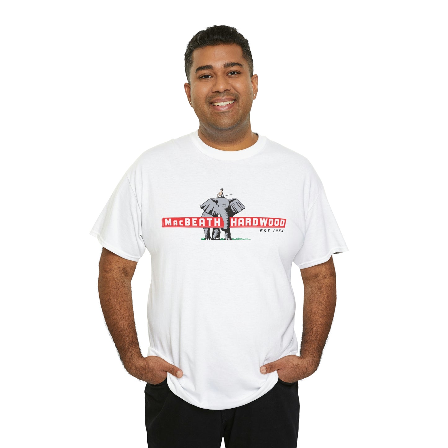 MacBeath Hardwood Heavy Cotton Tee - Front Logo