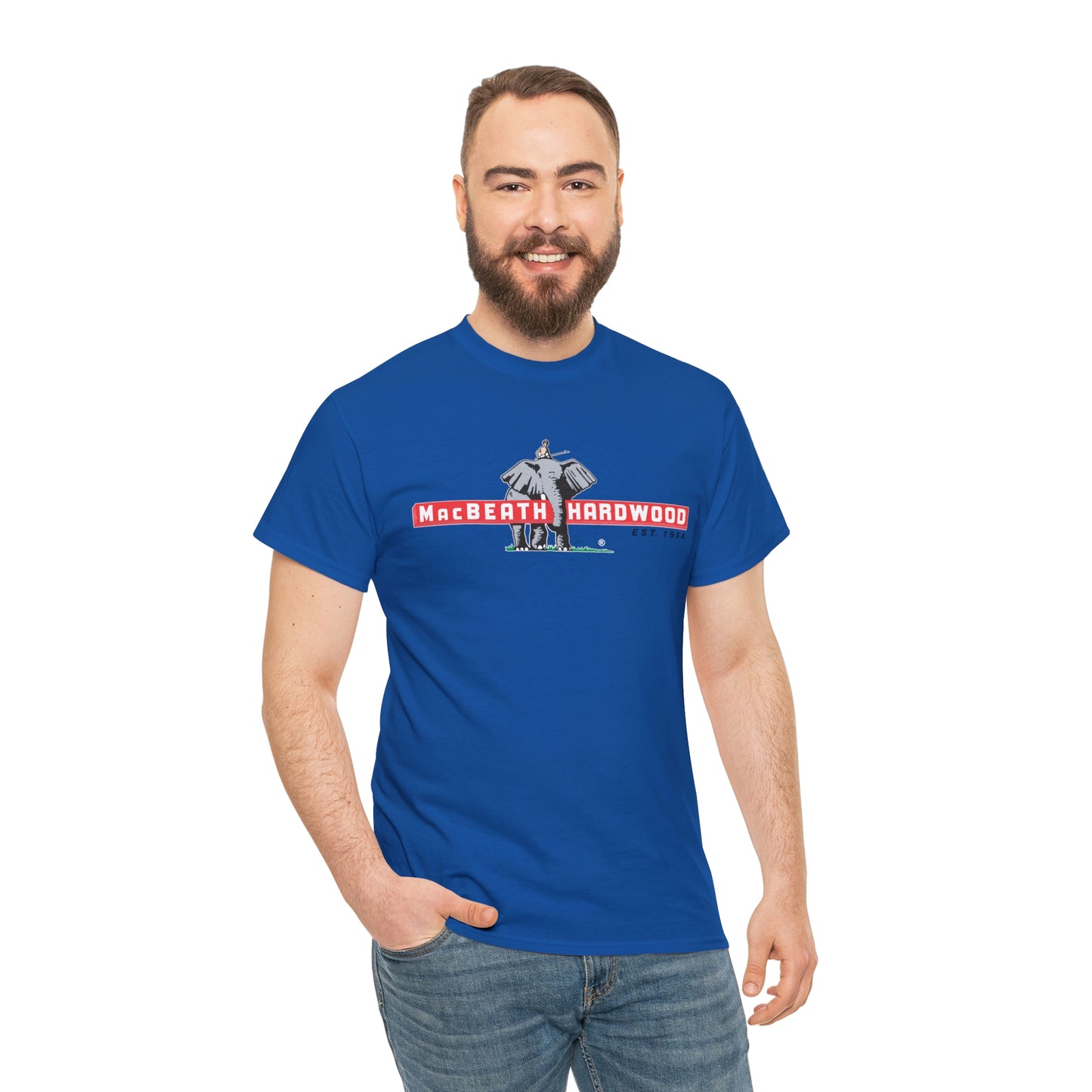 MacBeath Hardwood Heavy Cotton Tee - Front Logo