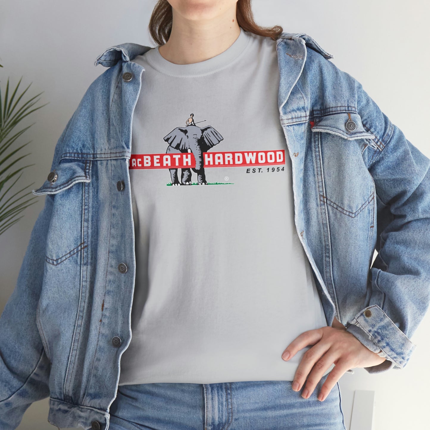 MacBeath Hardwood Heavy Cotton Tee - Front Logo