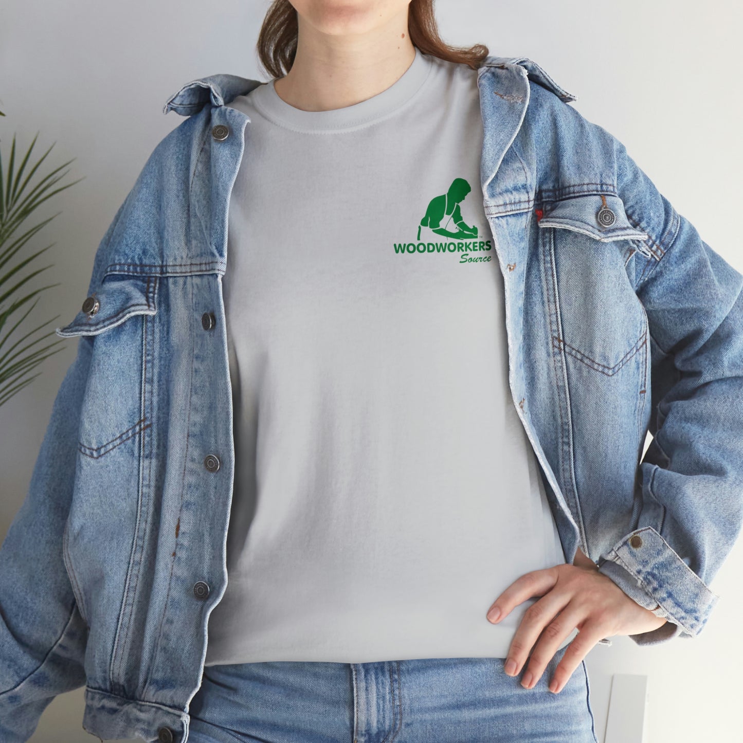 Woodworkers Source Heavy Cotton Tee - Left Chest Logo