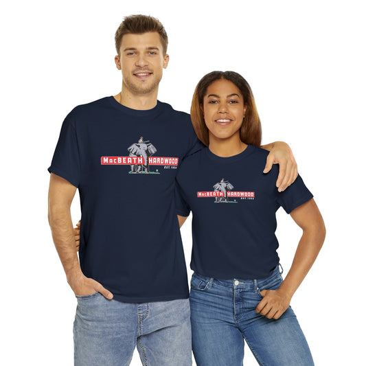 MacBeath Hardwood Heavy Cotton Tee - Front Logo