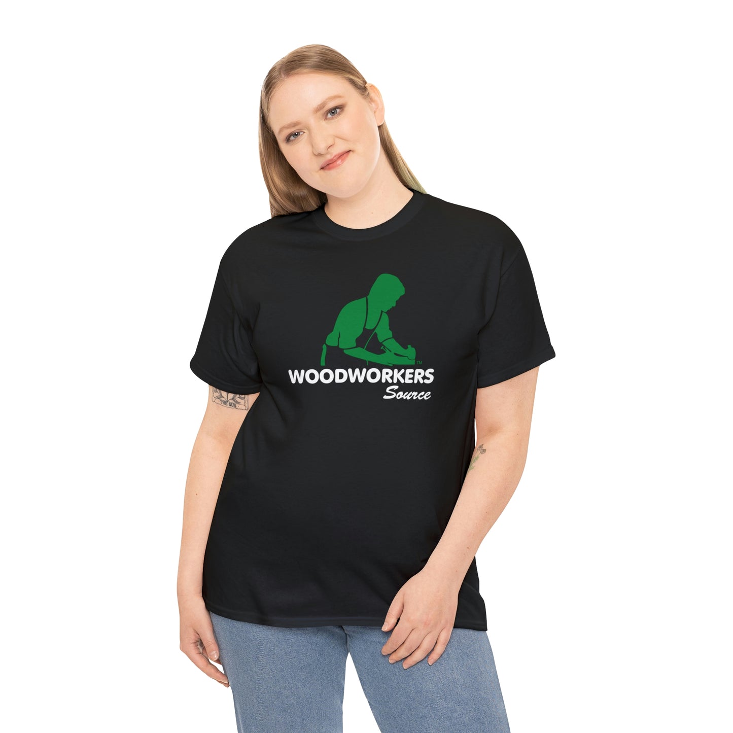 Woodworkers Source Heavy Cotton Tee - Front Logo