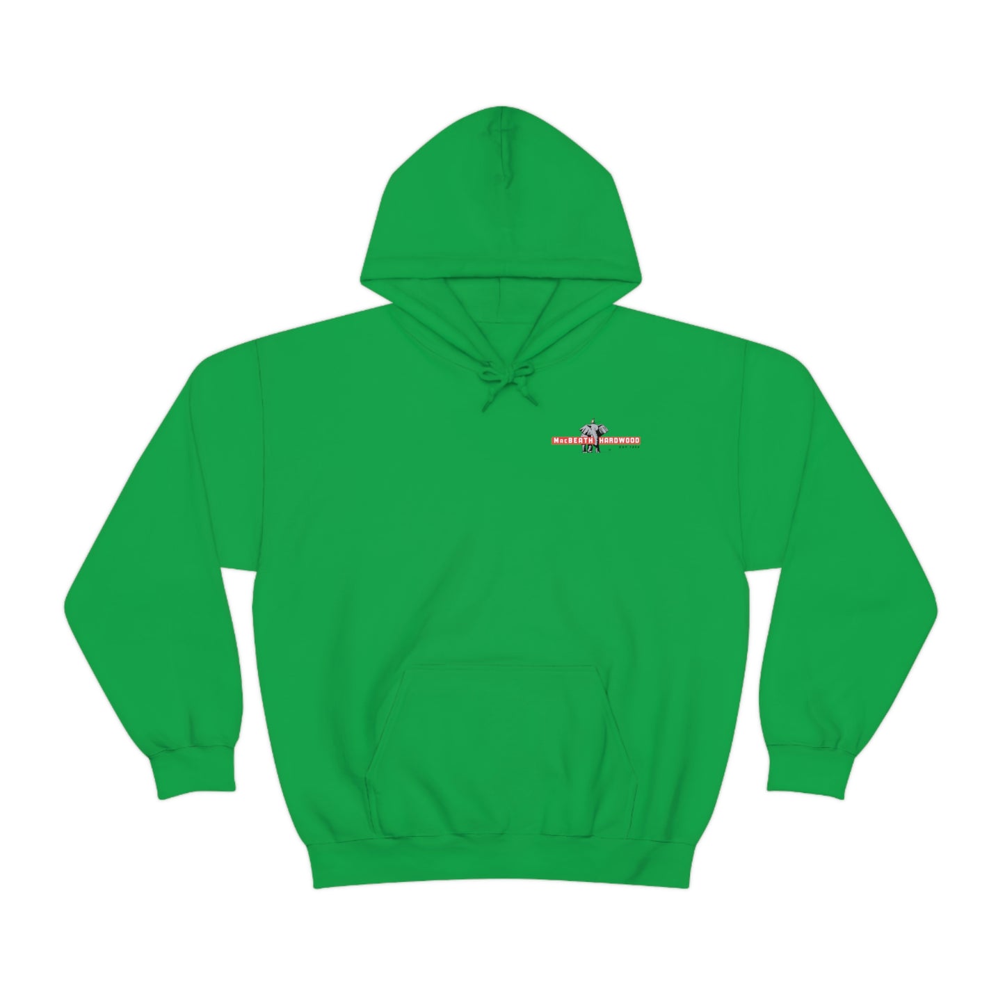 MacBeath Hardwood Heavy Blend Hooded Sweatshirt - Left Chest Logo