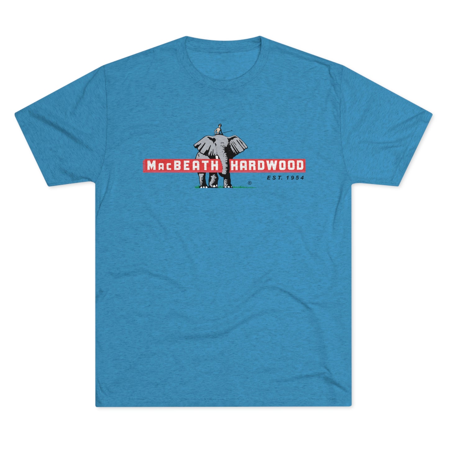 MacBeath Hardwood Soft Tri-Blend Crew Tee - Front Logo