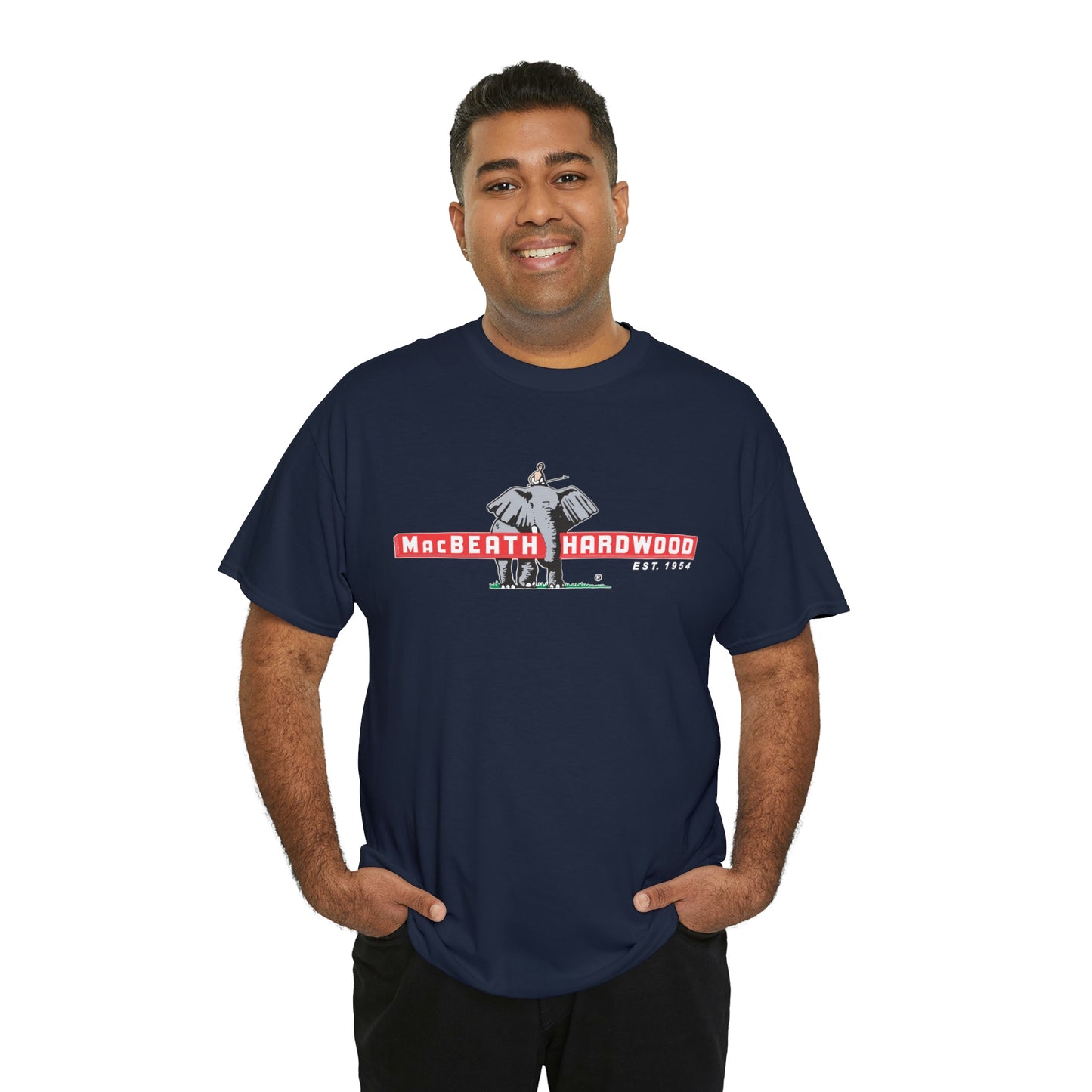 MacBeath Hardwood Heavy Cotton Tee - Front Logo