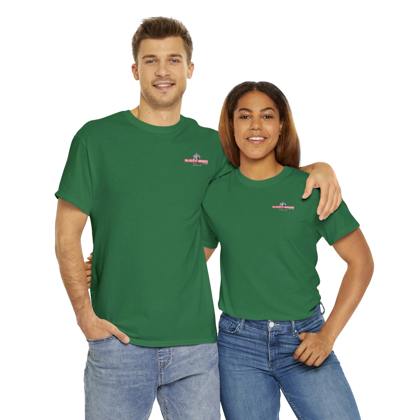 MacBeath Hardwood Heavy Cotton Tee - Left Chest Logo