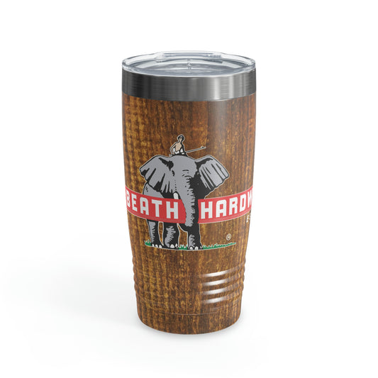 MacBeath Hardwood Wood Background Ringneck Tumbler 20oz