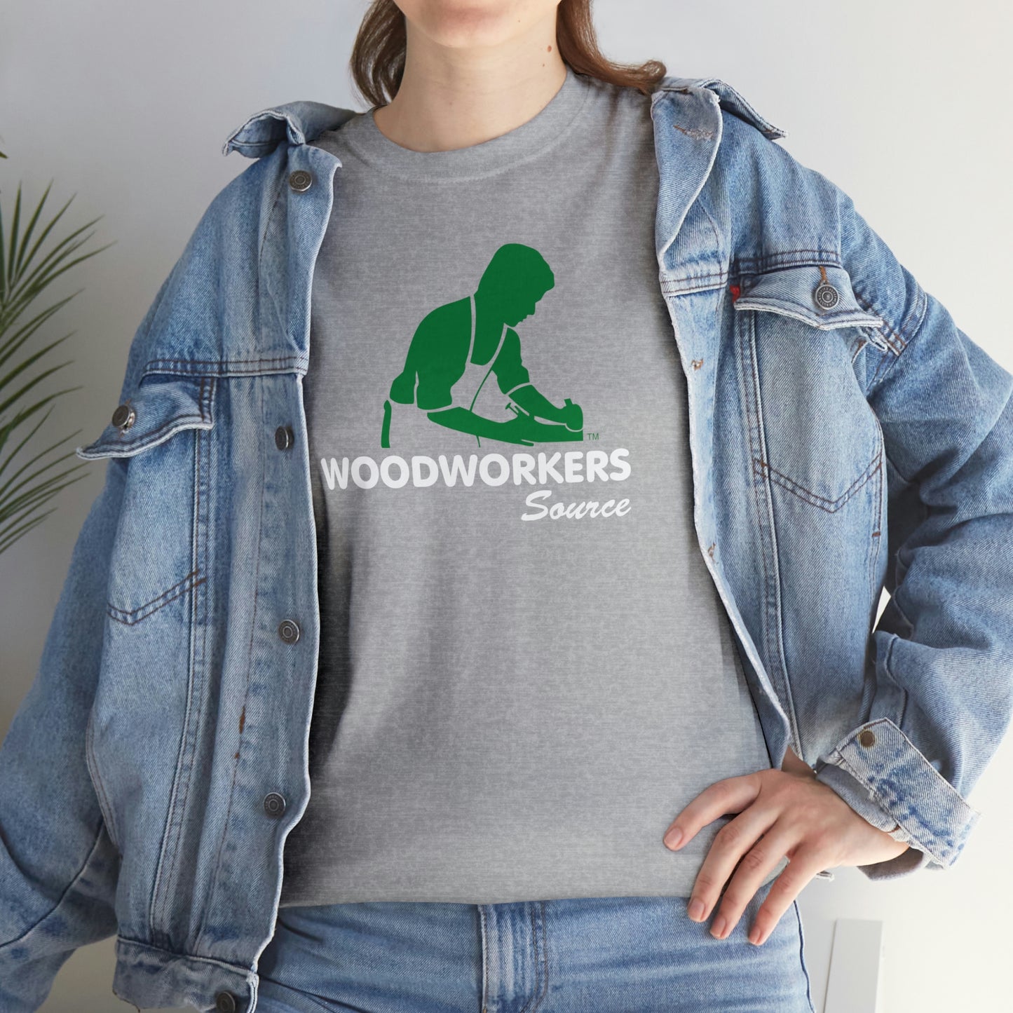 Woodworkers Source Heavy Cotton Tee - Front Logo