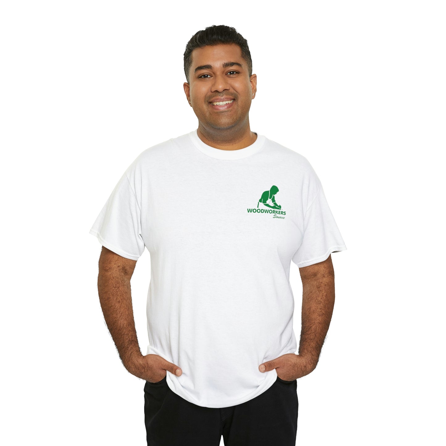 Woodworkers Source Heavy Cotton Tee - Left Chest Logo
