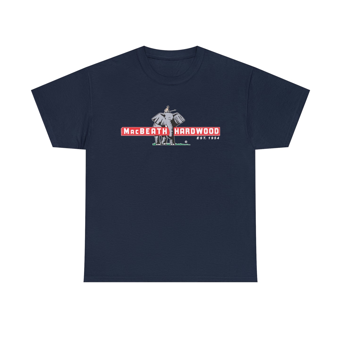 MacBeath Hardwood Heavy Cotton Tee - Front Logo