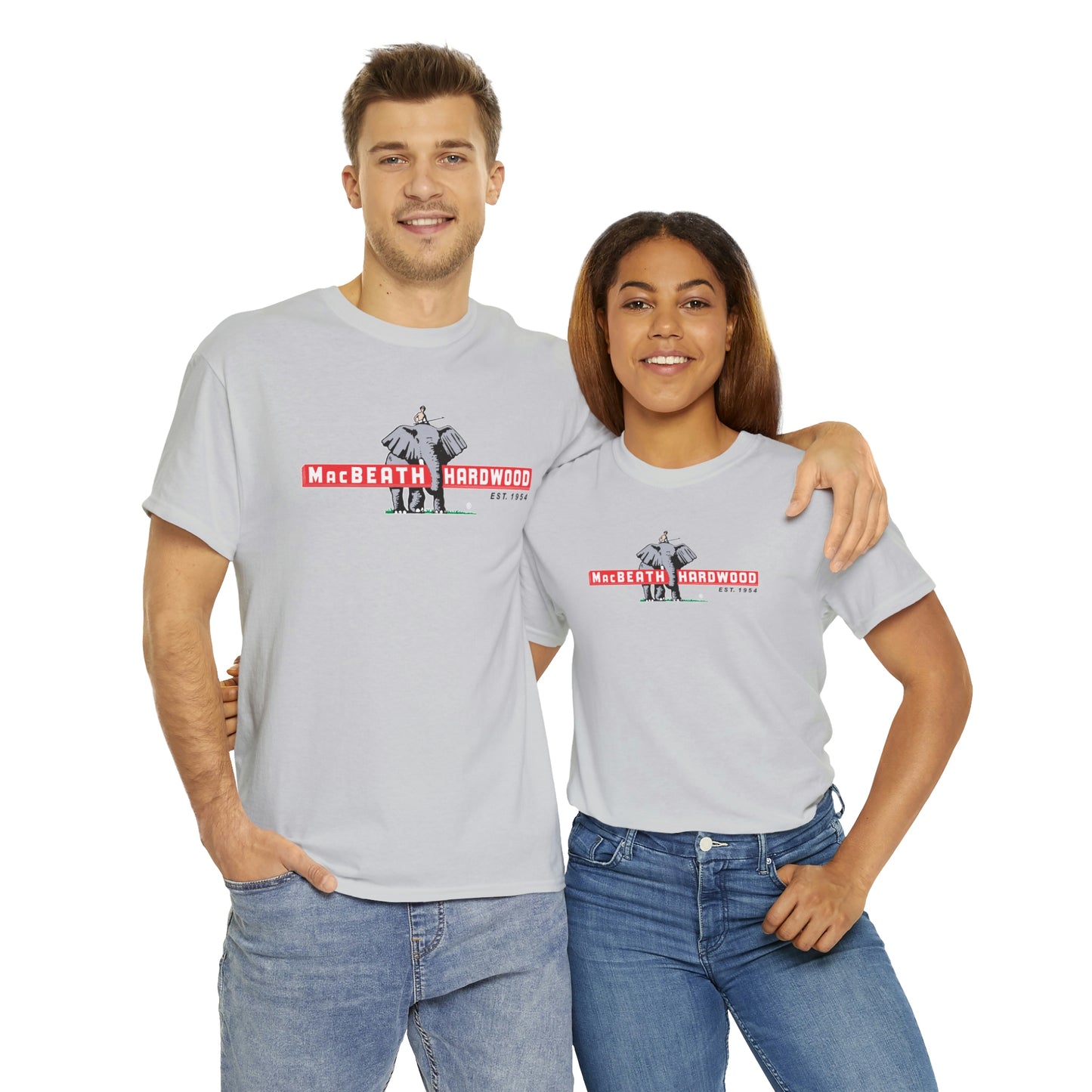 MacBeath Hardwood Heavy Cotton Tee - Front Logo
