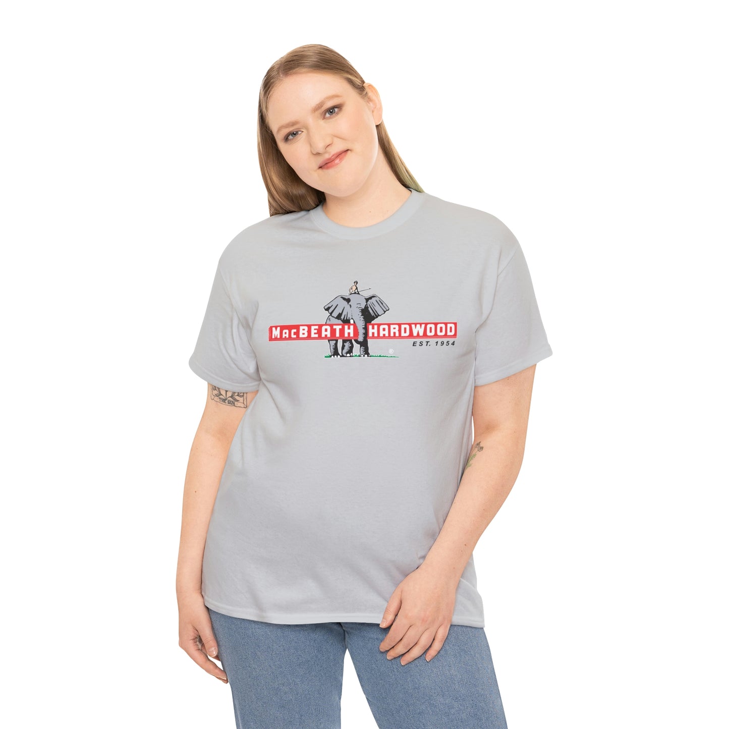 MacBeath Hardwood Heavy Cotton Tee - Front Logo