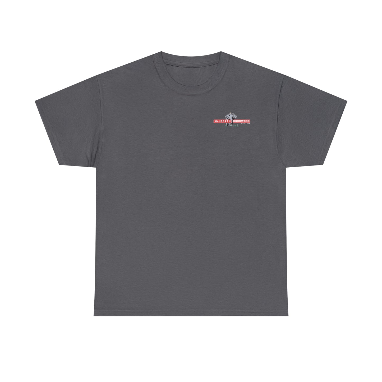 MacBeath Hardwood Heavy Cotton Tee - Left Chest Logo