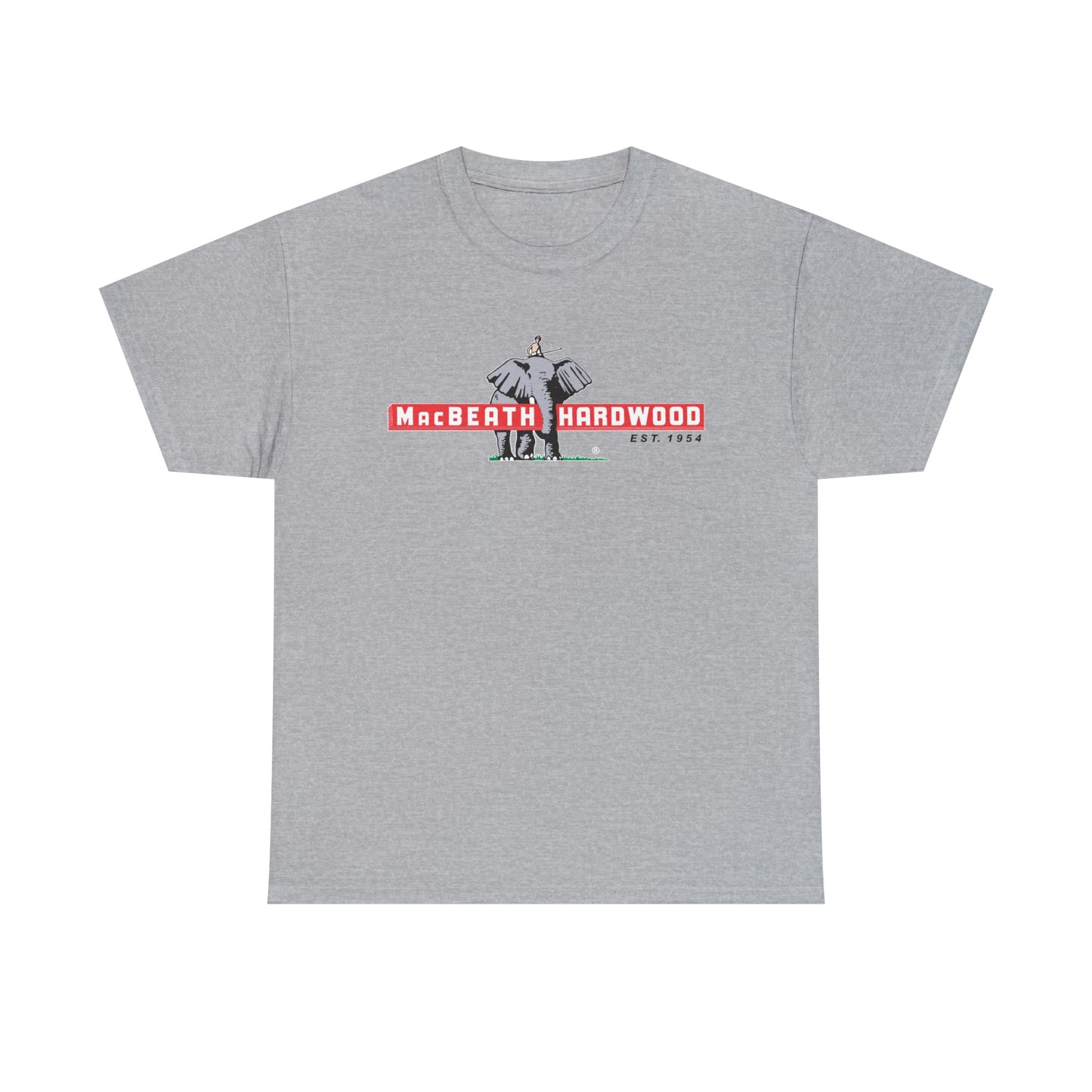 MacBeath Hardwood Heavy Cotton Tee - Front Logo