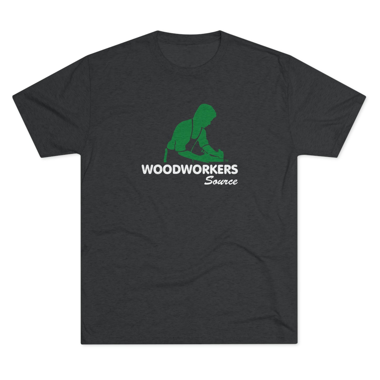 Woodworkers Source Soft Tri-Blend Crew Tee - Front Logo
