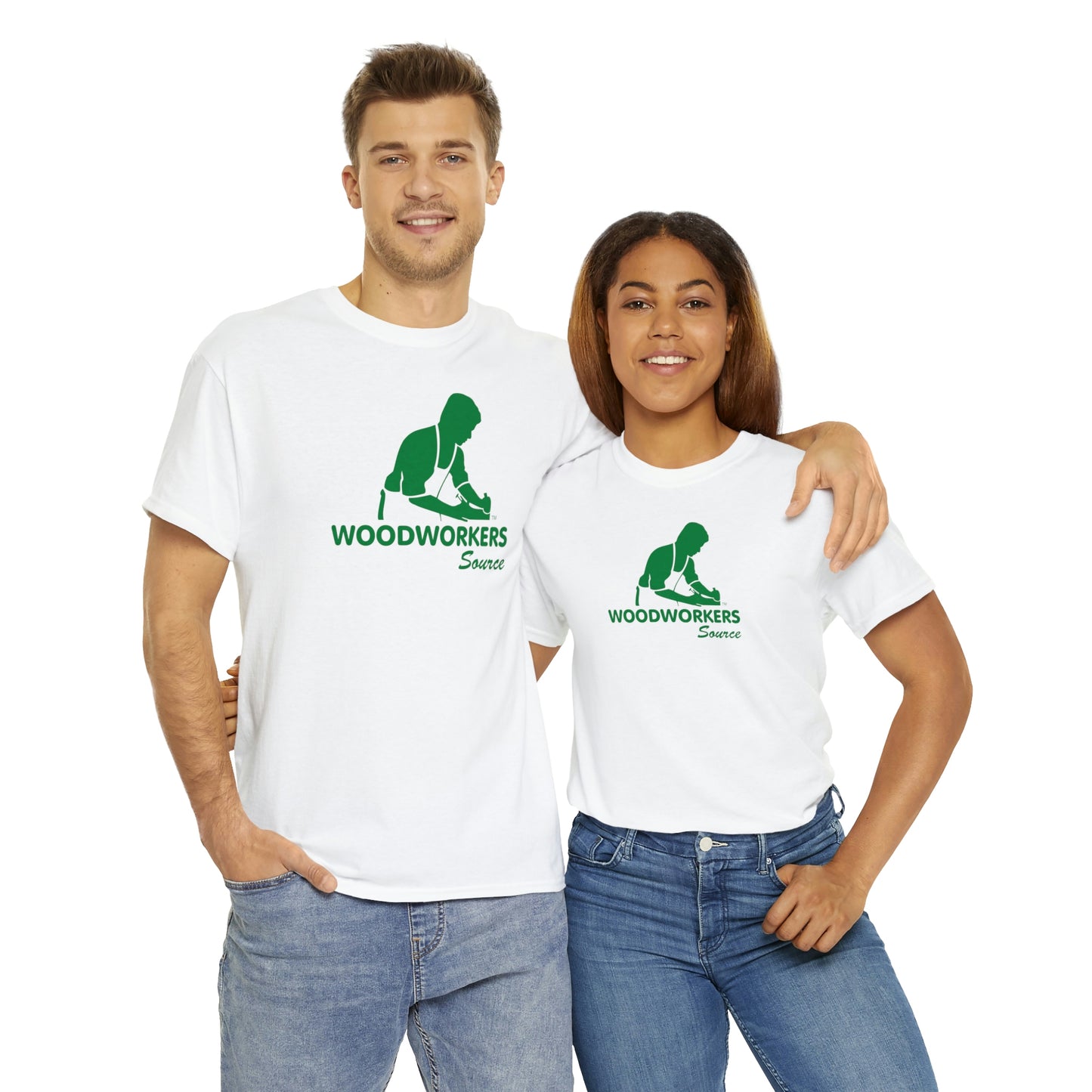 Woodworkers Source Heavy Cotton Tee - Front Logo