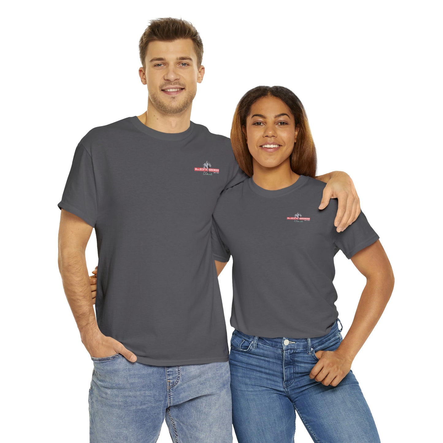 MacBeath Hardwood Heavy Cotton Tee - Left Chest Logo