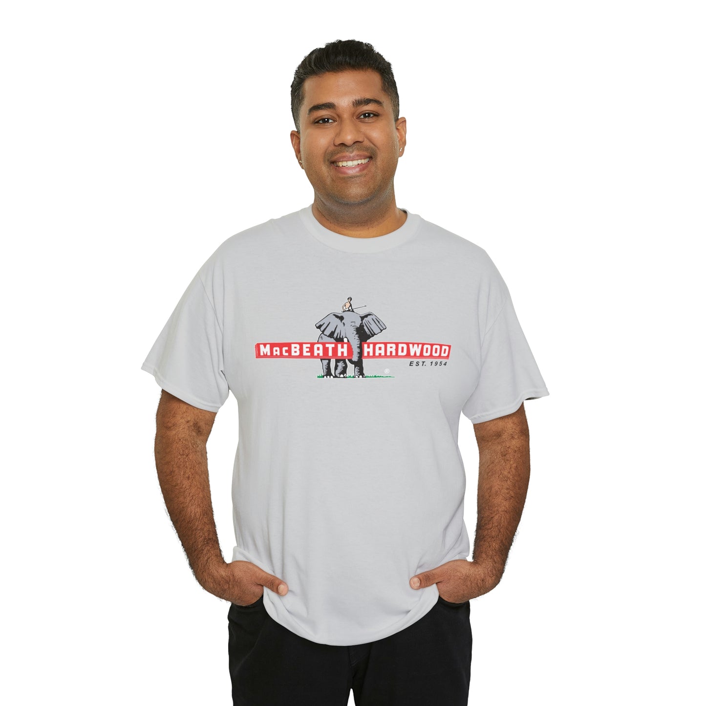 MacBeath Hardwood Heavy Cotton Tee - Front Logo