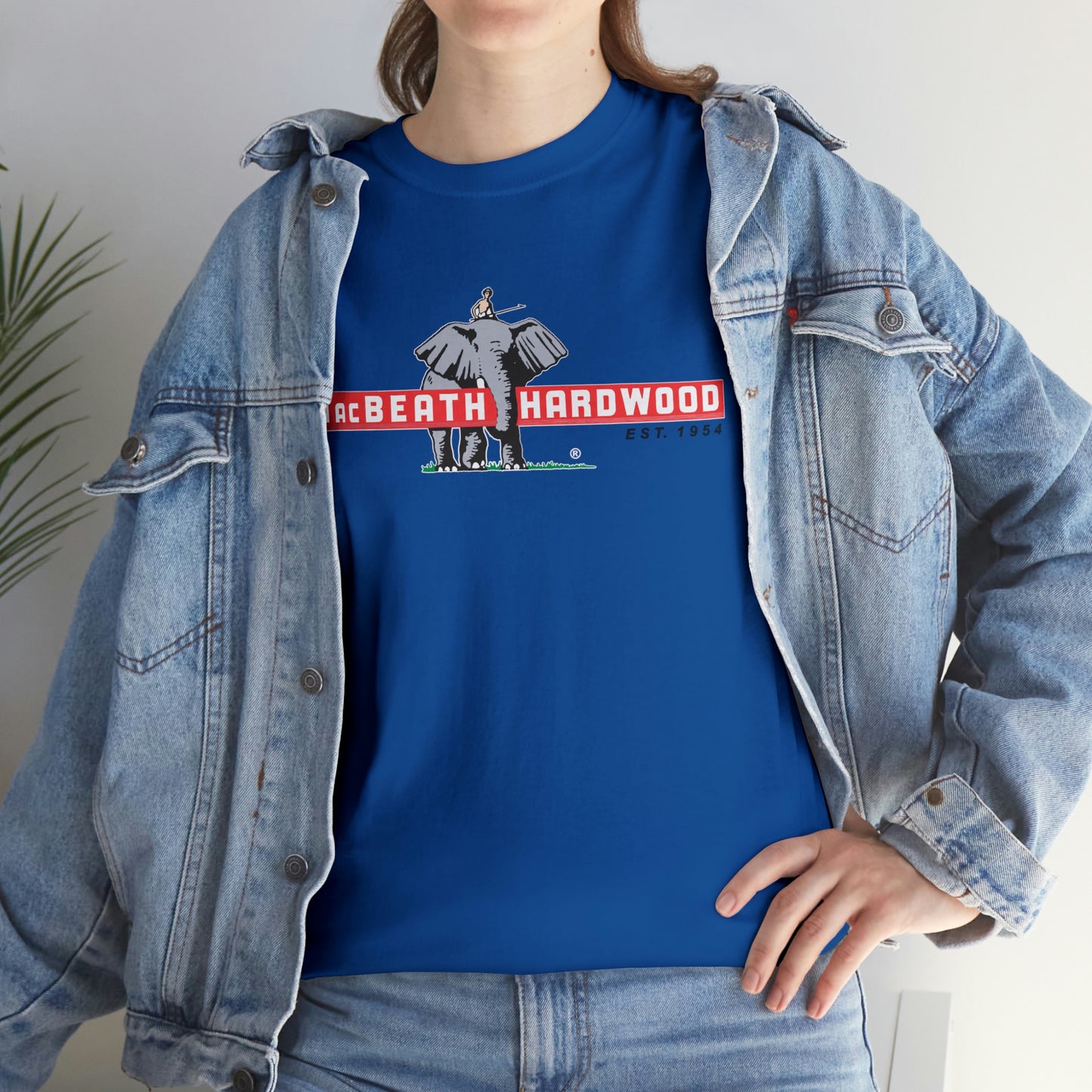 MacBeath Hardwood Heavy Cotton Tee - Front Logo