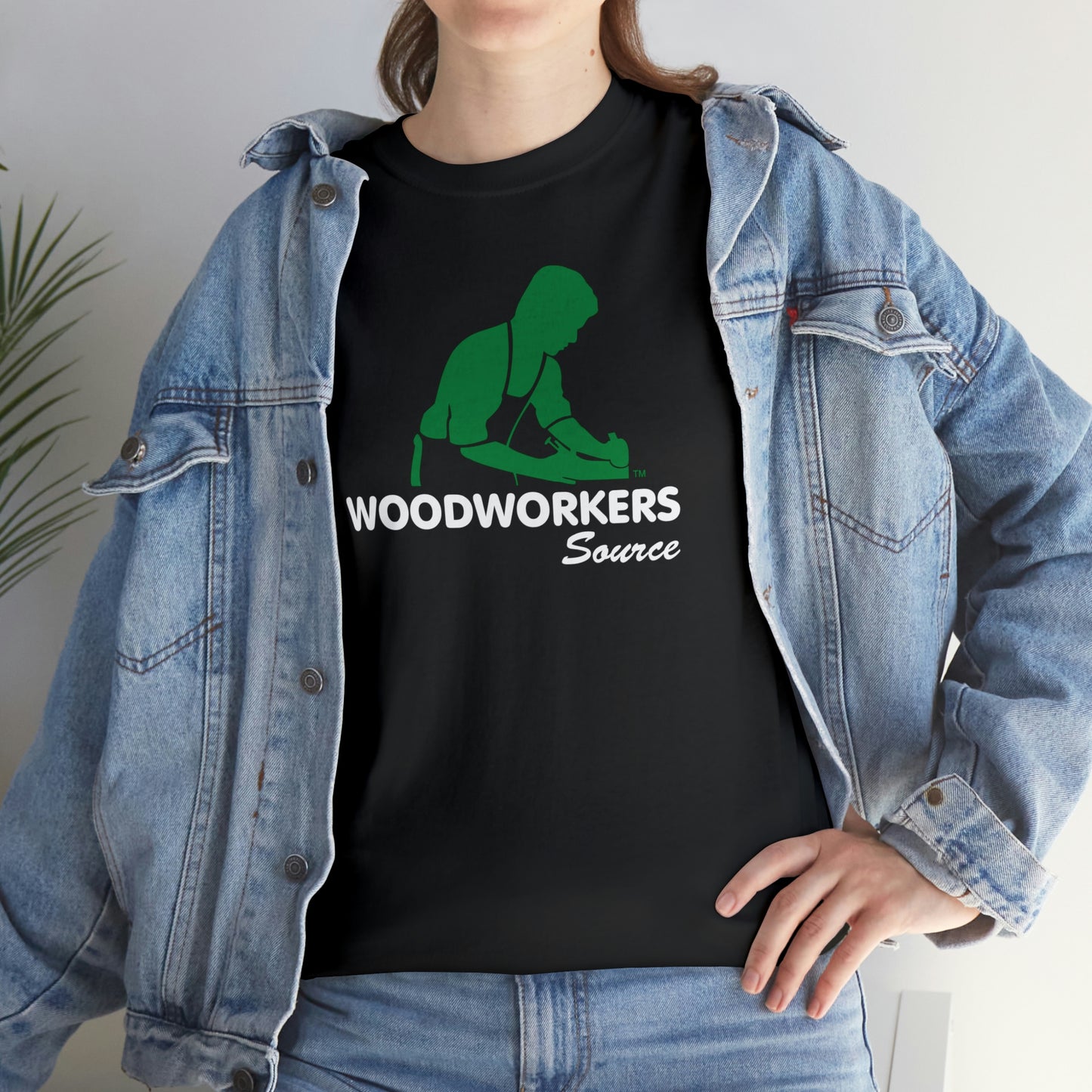 Woodworkers Source Heavy Cotton Tee - Front Logo