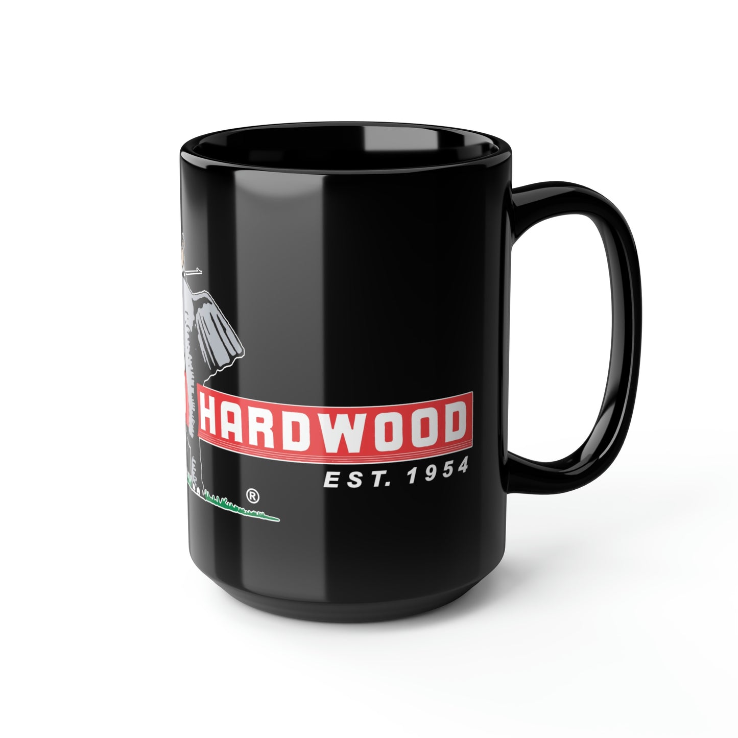 MacBeath Hardwood Black Coffee Mug, 15oz