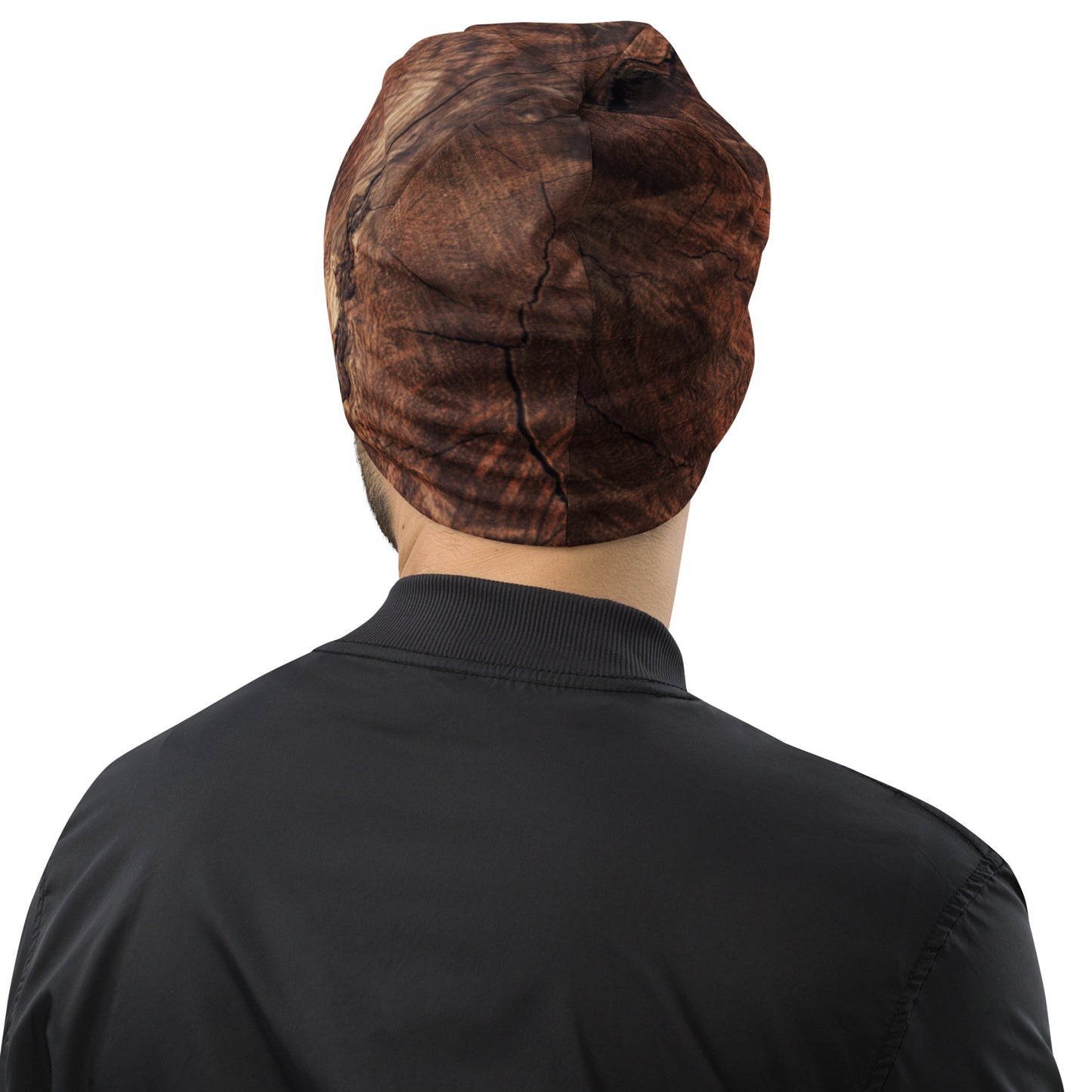 MacBeath Hardwood All-Over Print Beanie