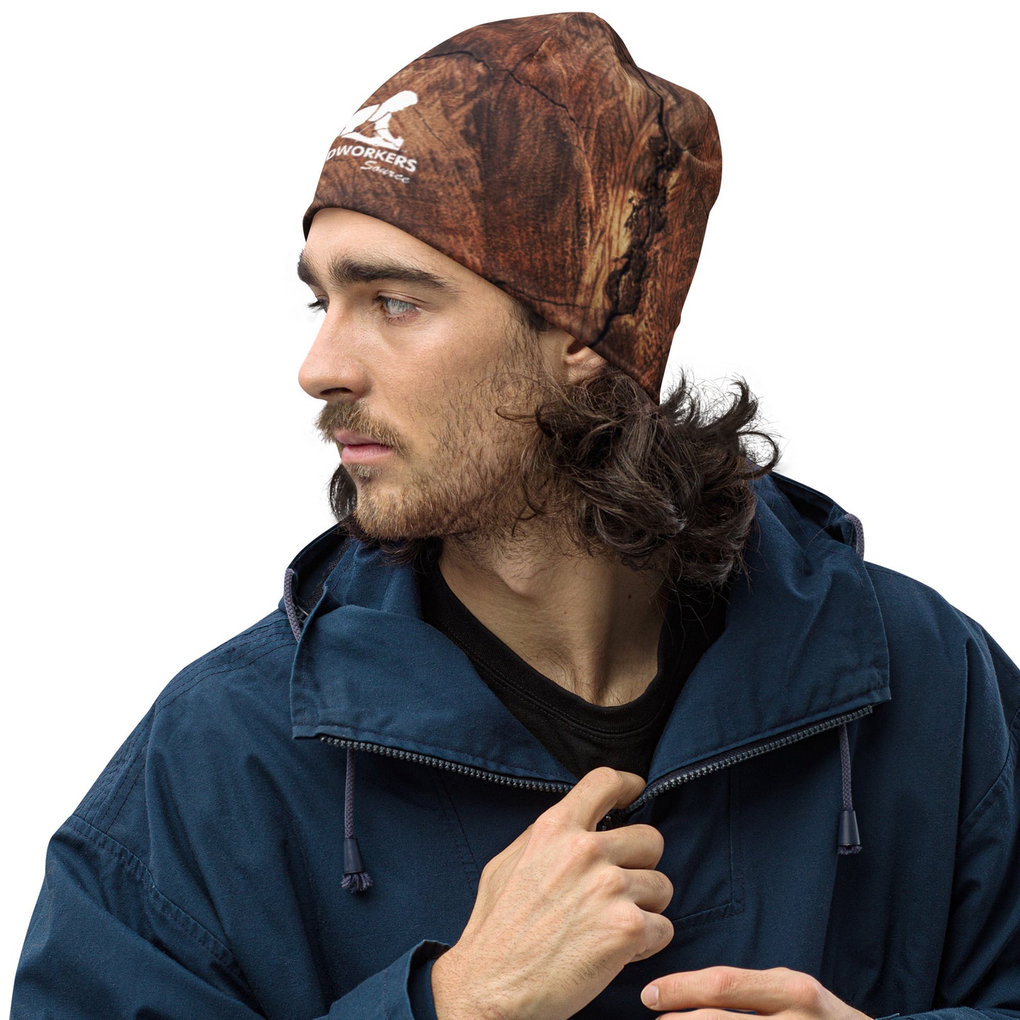 Woodworkers Source All-Over Print Beanie