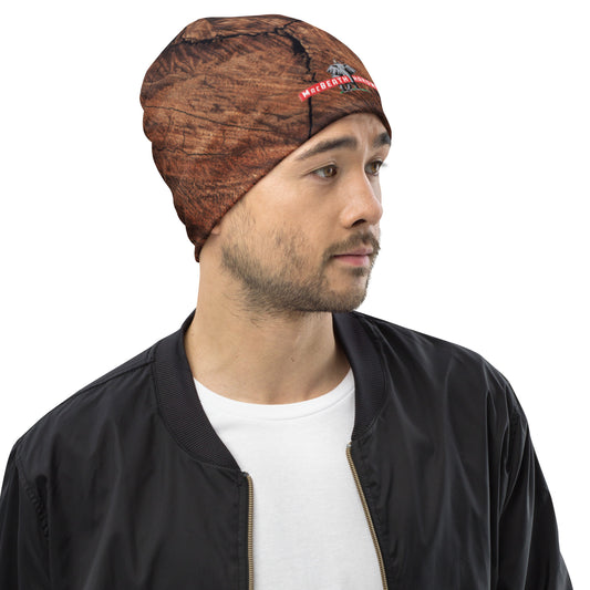 MacBeath Hardwood All-Over Print Beanie