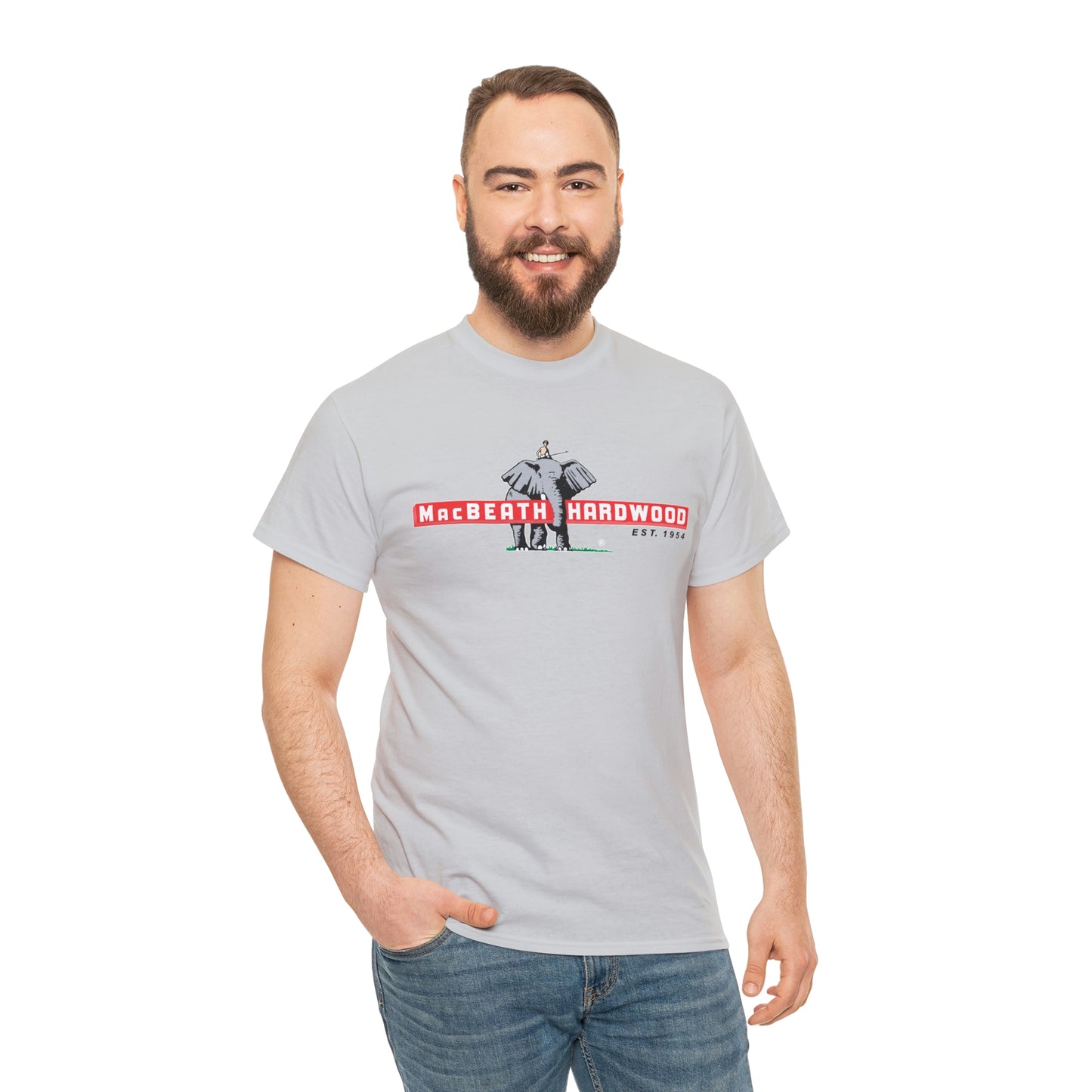 MacBeath Hardwood Heavy Cotton Tee - Front Logo
