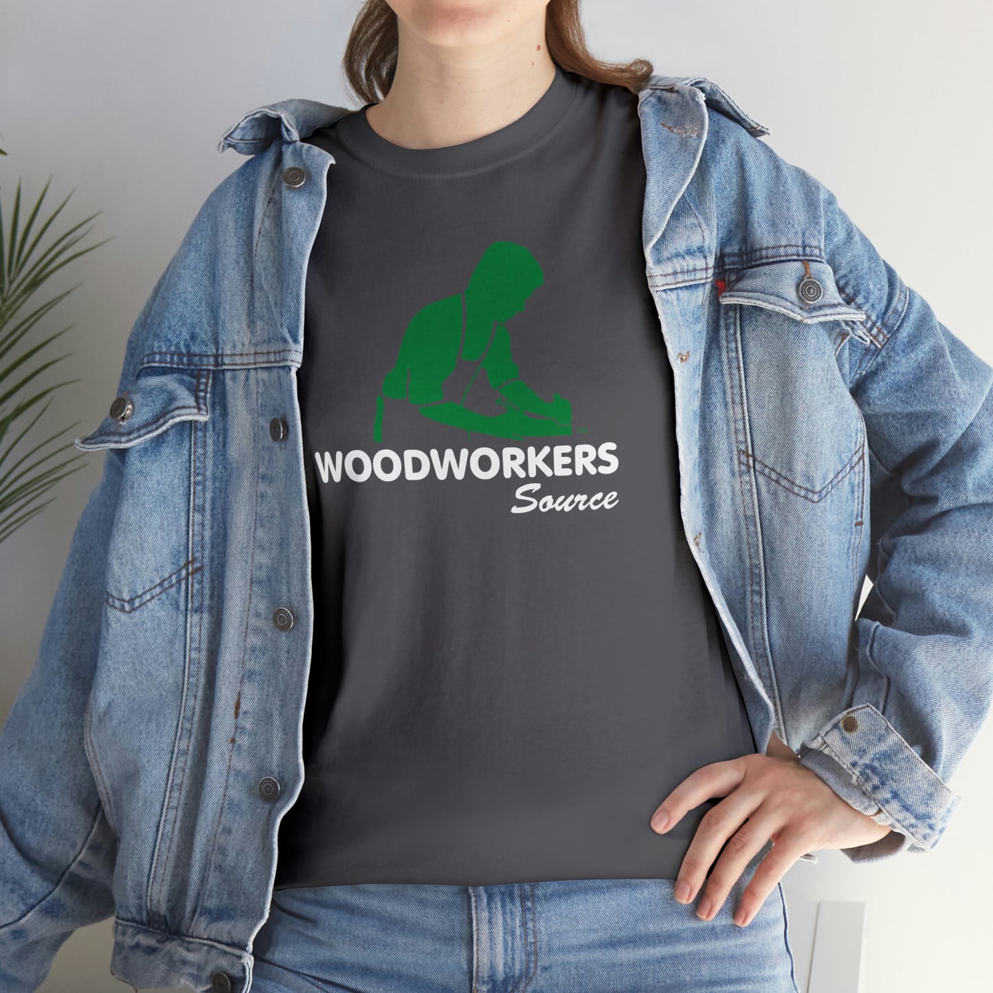 Woodworkers Source Heavy Cotton Tee - Front Logo