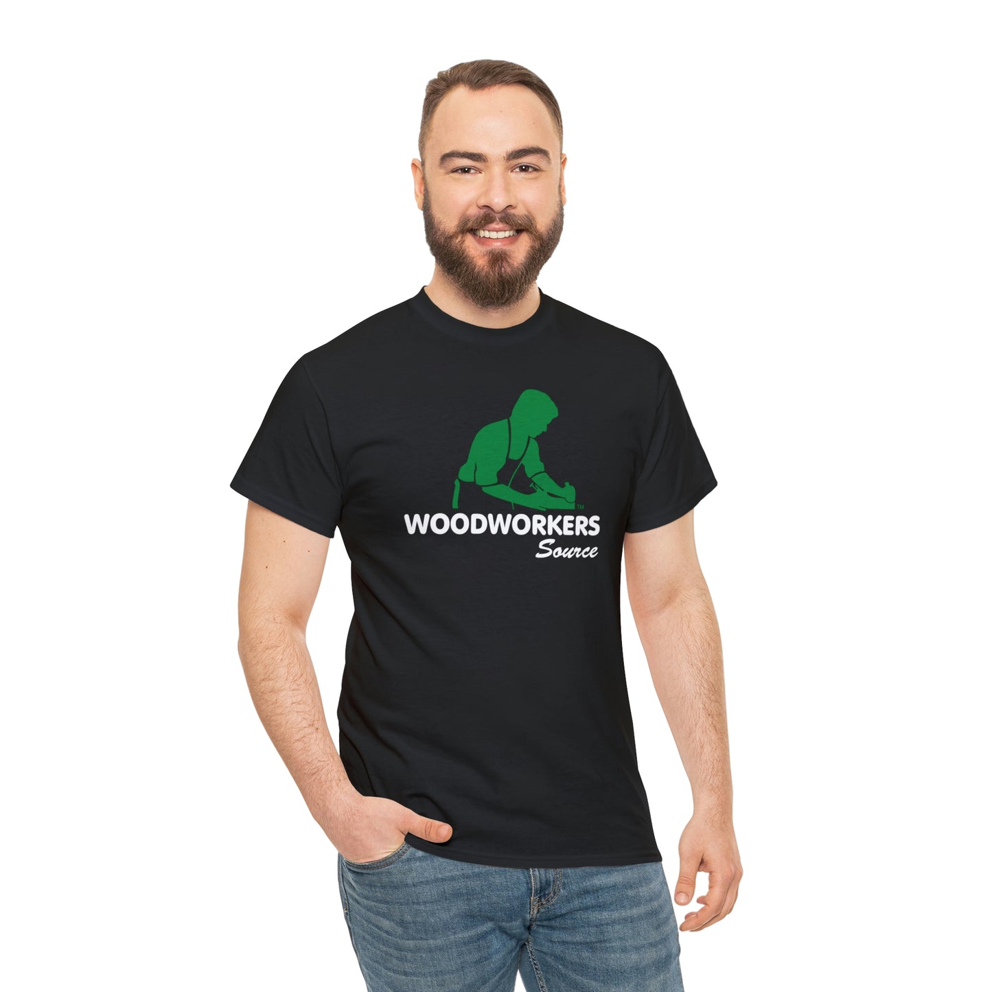 Woodworkers Source Heavy Cotton Tee - Front Logo