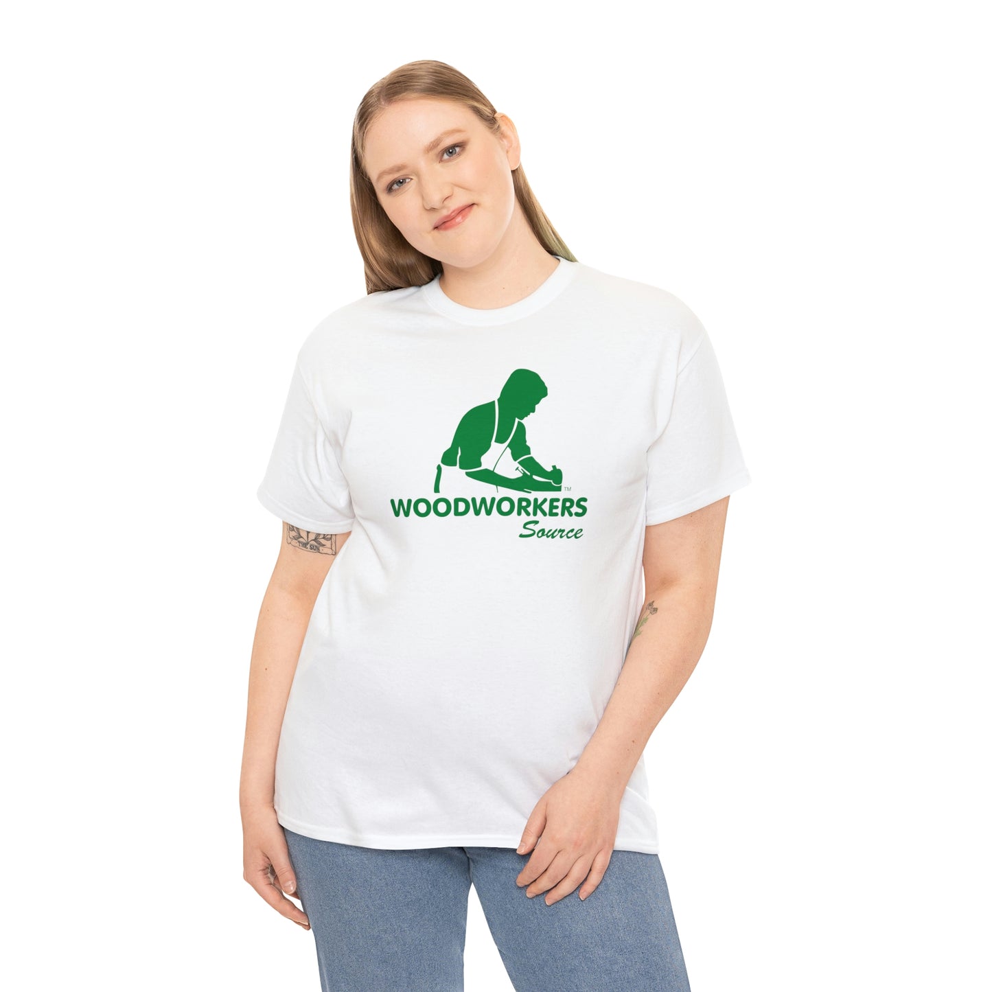 Woodworkers Source Heavy Cotton Tee - Front Logo