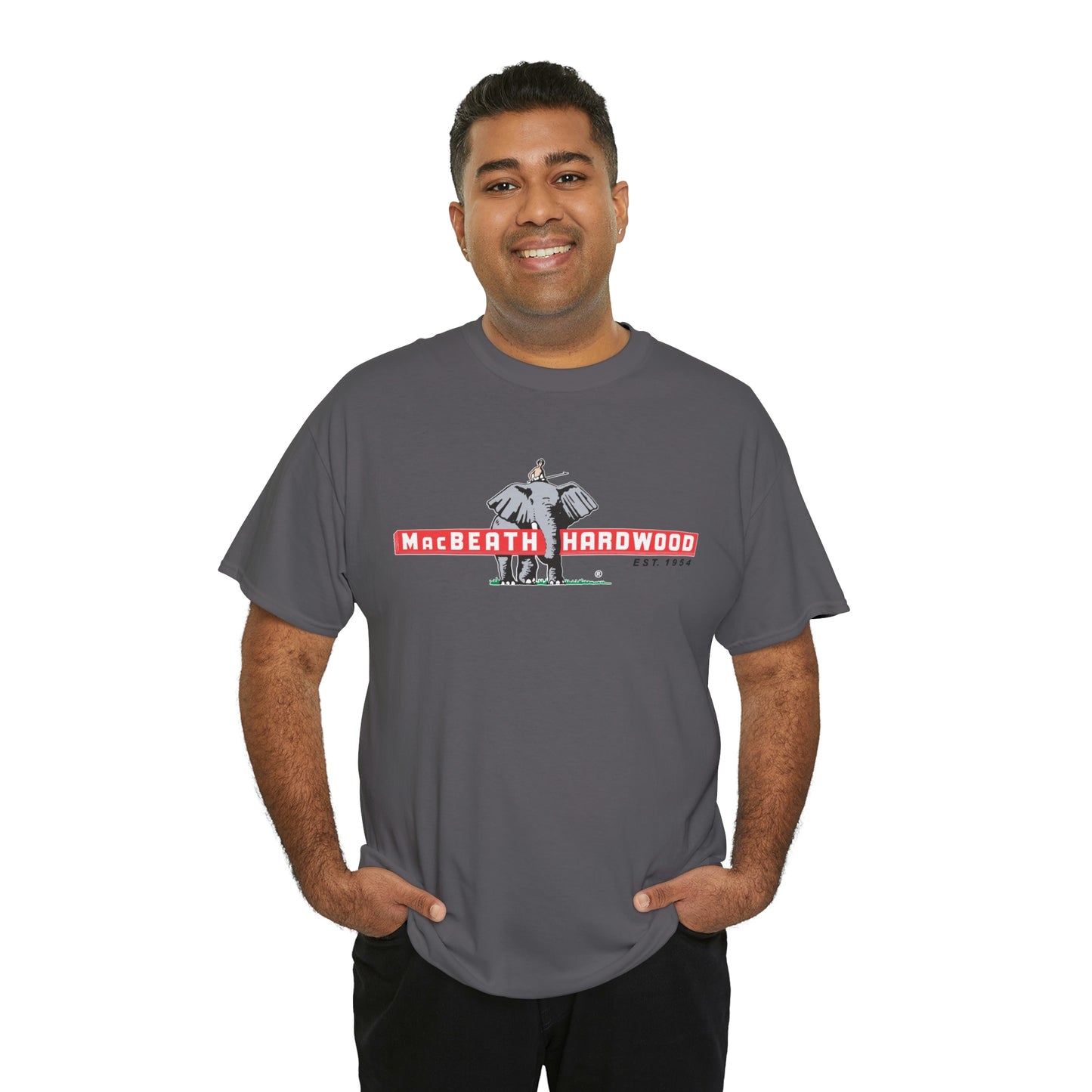 MacBeath Hardwood Heavy Cotton Tee - Front Logo