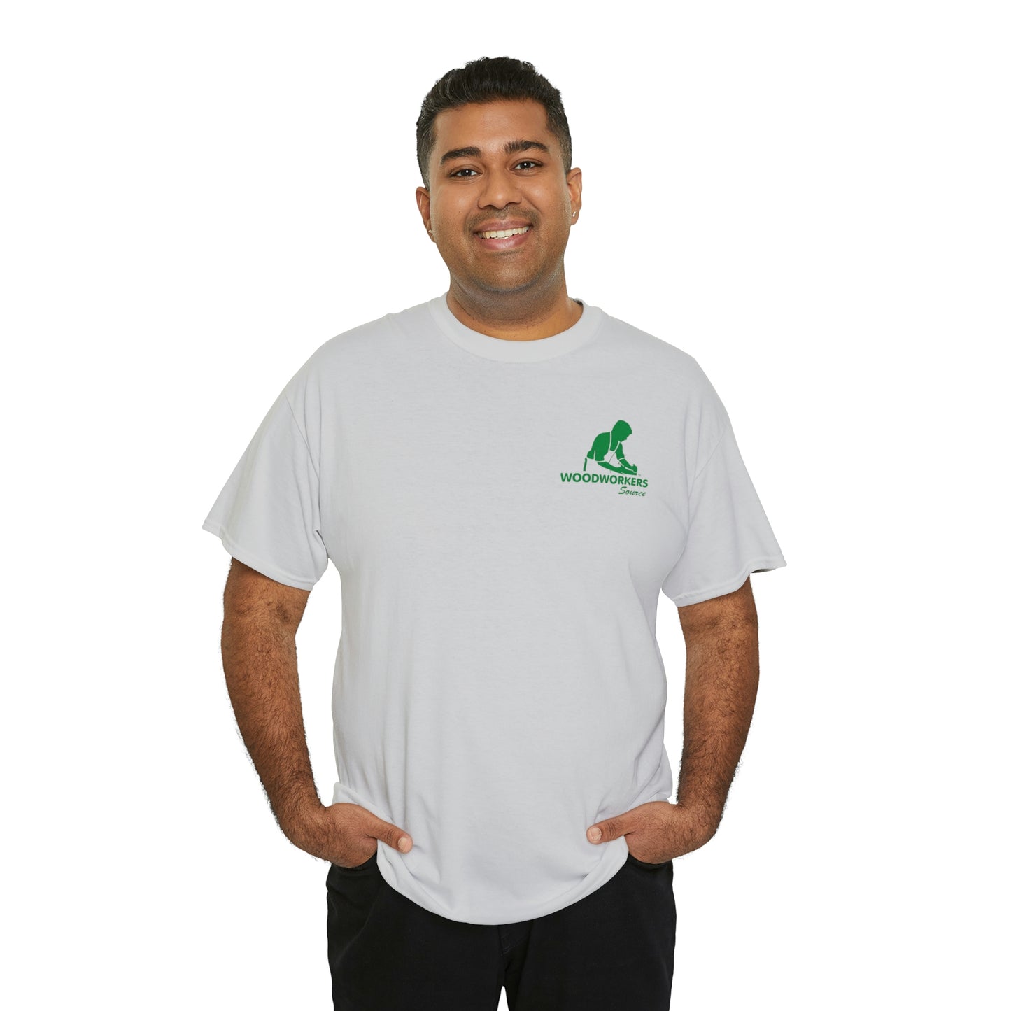 Woodworkers Source Heavy Cotton Tee - Left Chest Logo