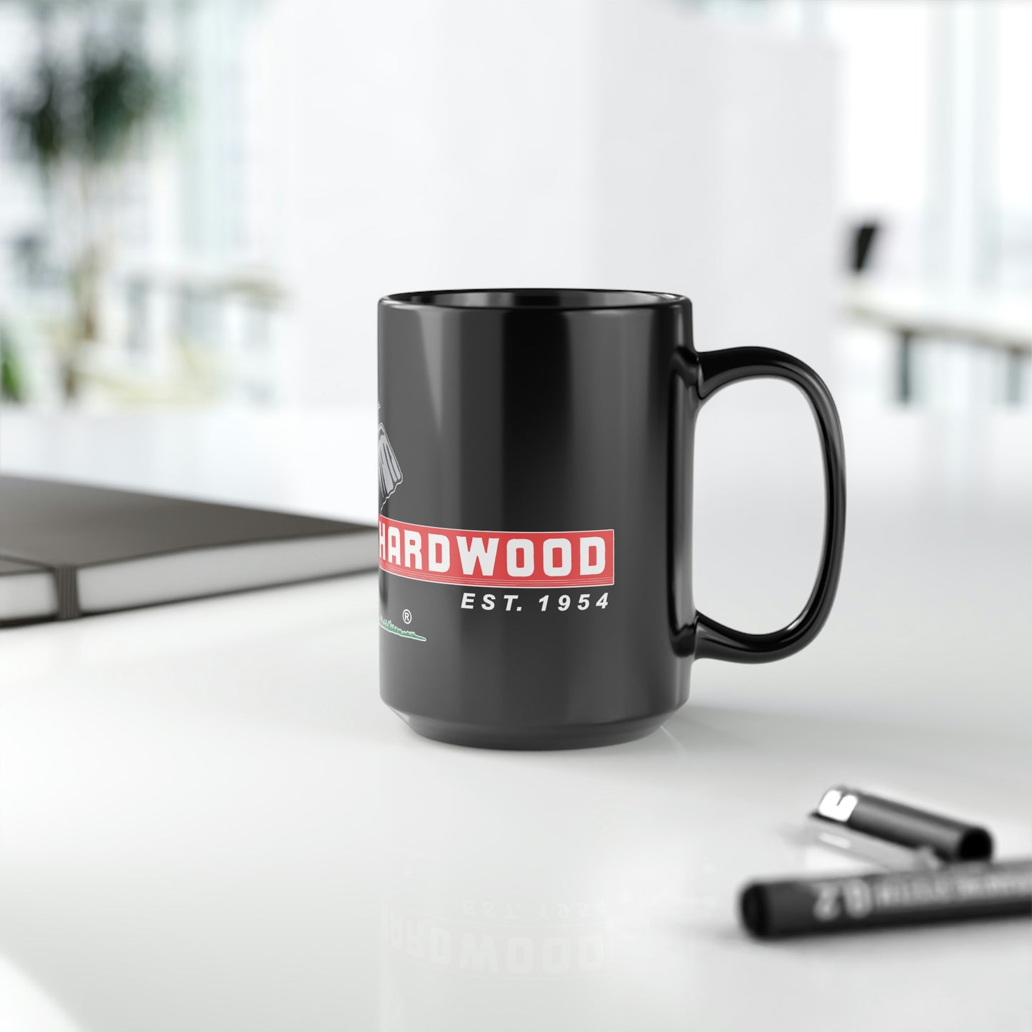 MacBeath Hardwood Black Coffee Mug, 15oz