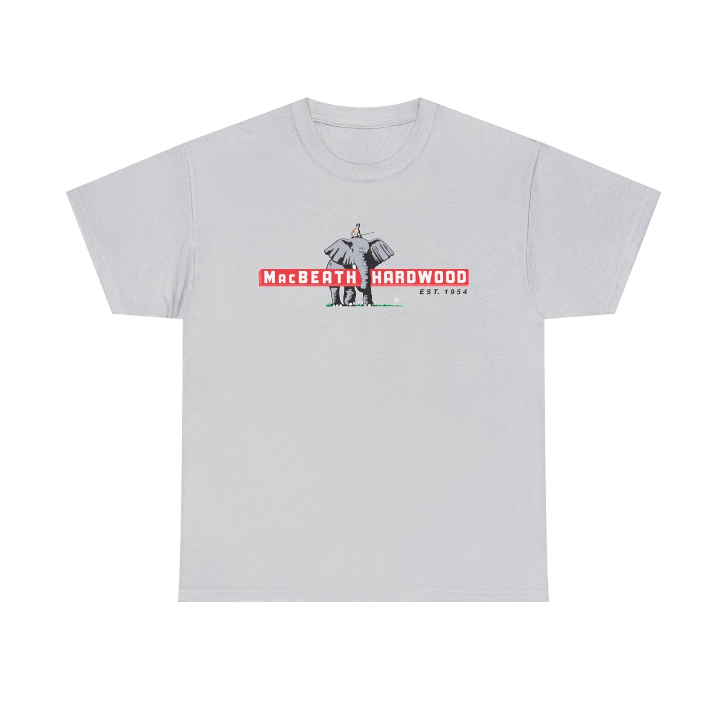 MacBeath Hardwood Heavy Cotton Tee - Front Logo