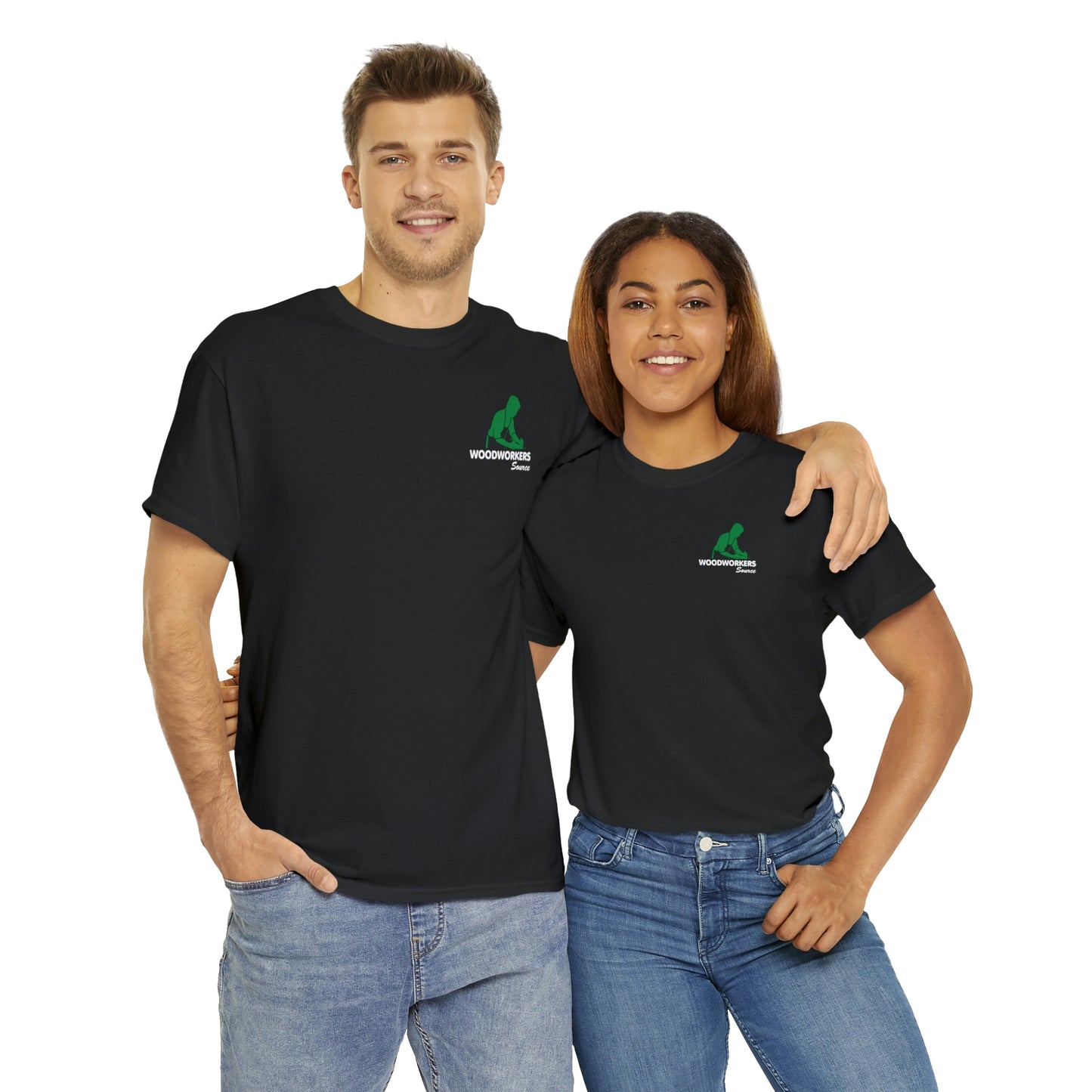 Woodworkers Source Heavy Cotton Tee - Left Chest Logo