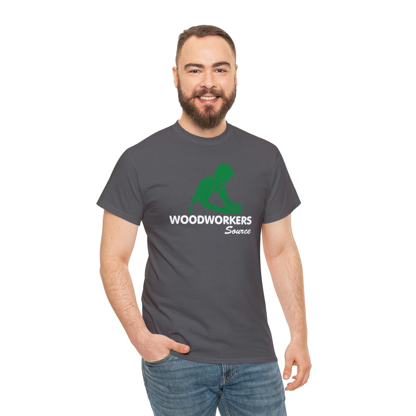 Woodworkers Source Heavy Cotton Tee - Front Logo