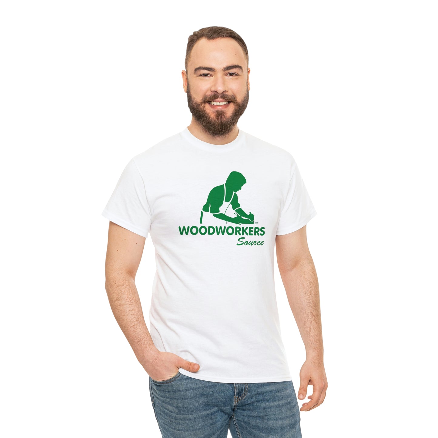 Woodworkers Source Heavy Cotton Tee - Front Logo