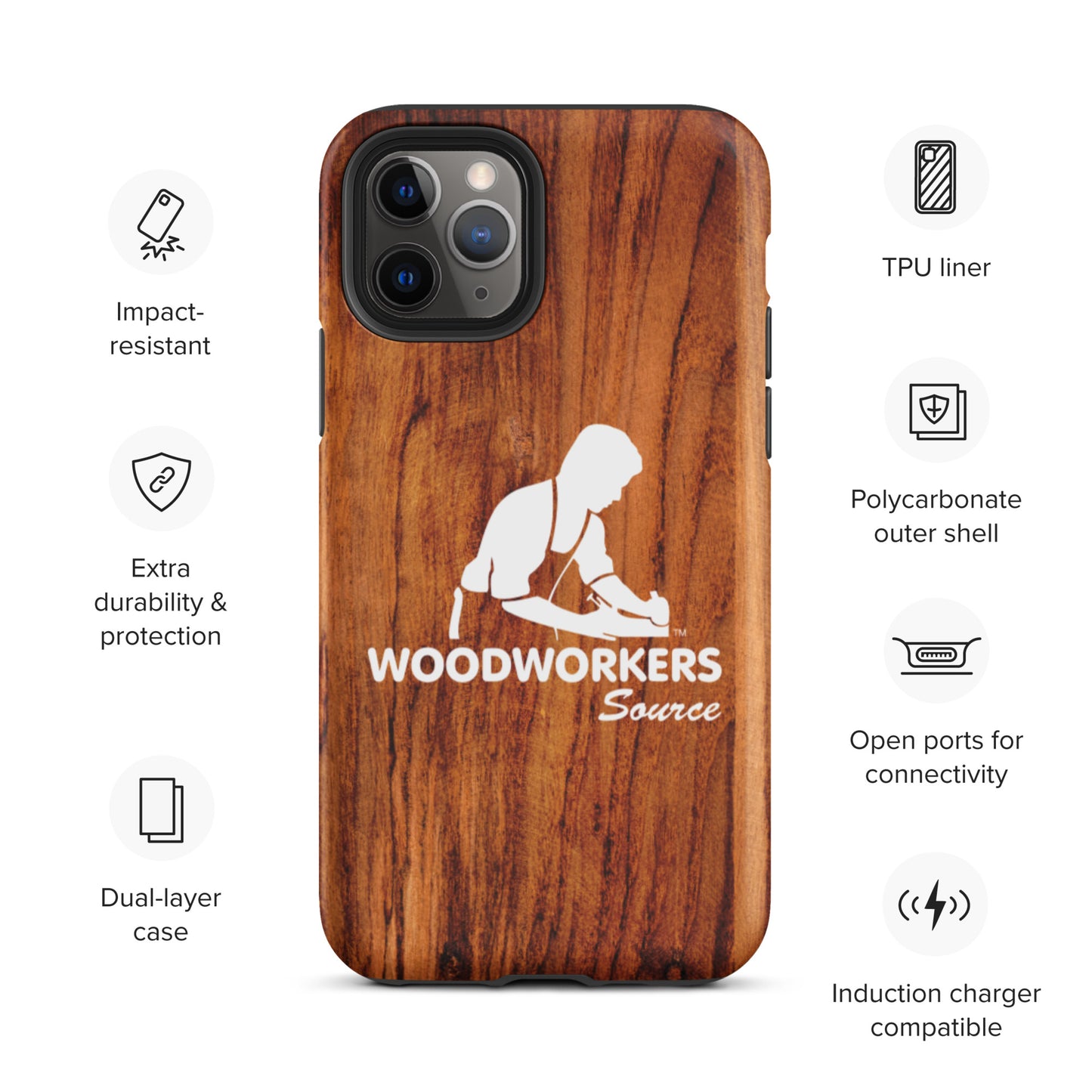 Woodworkers Source Tough iPhone case