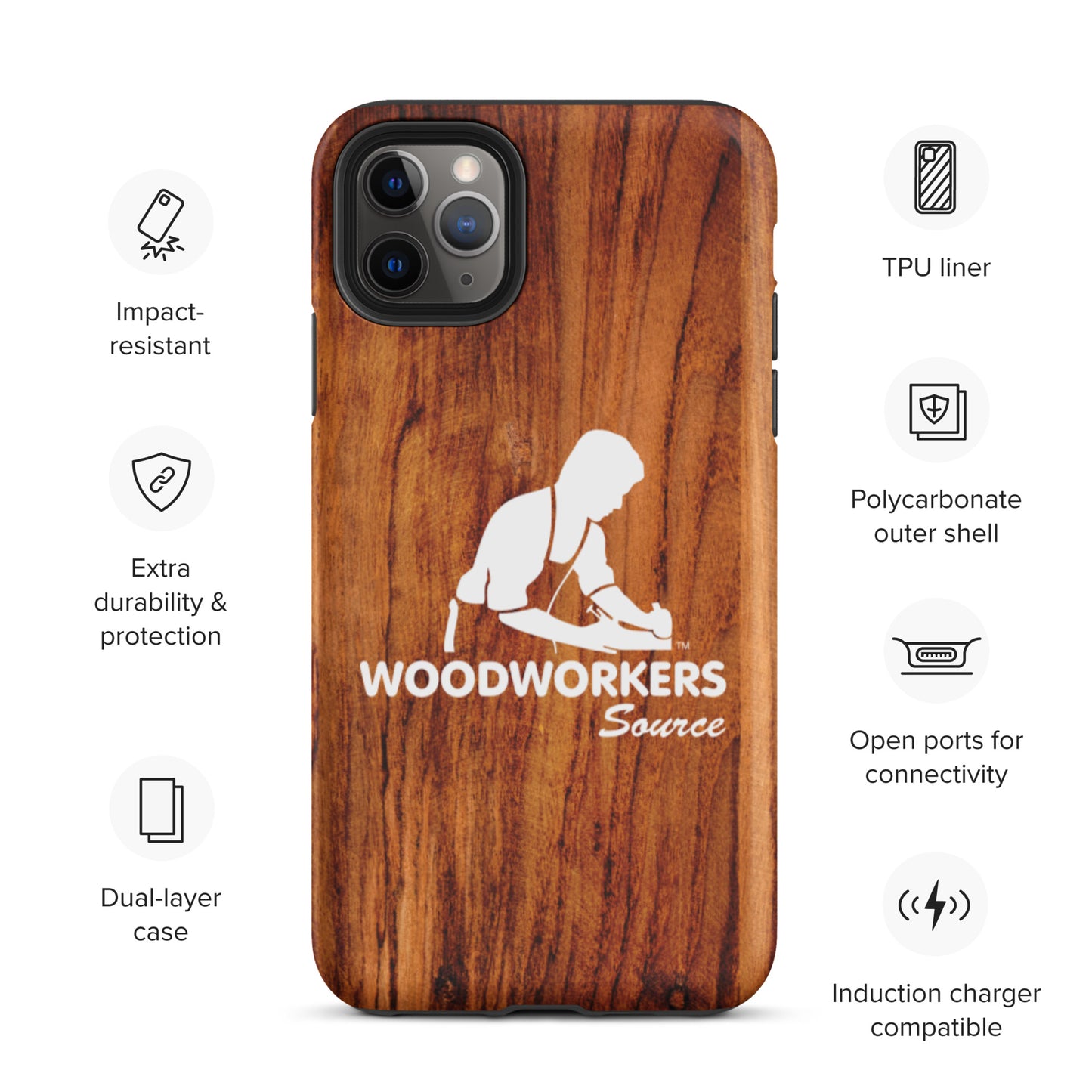 Woodworkers Source Tough iPhone case